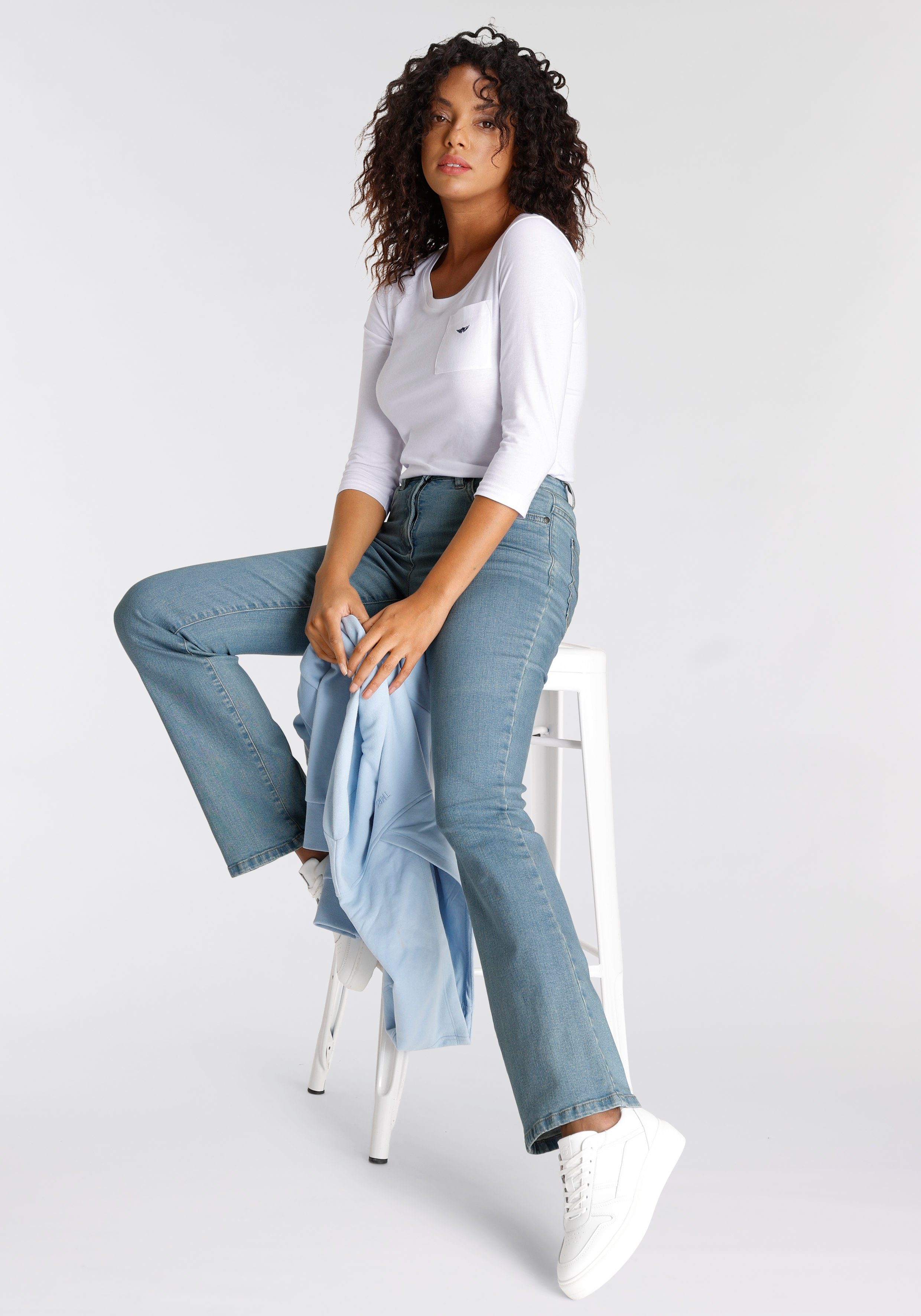 Arizona Bootcut jeans hoge taillehoogte