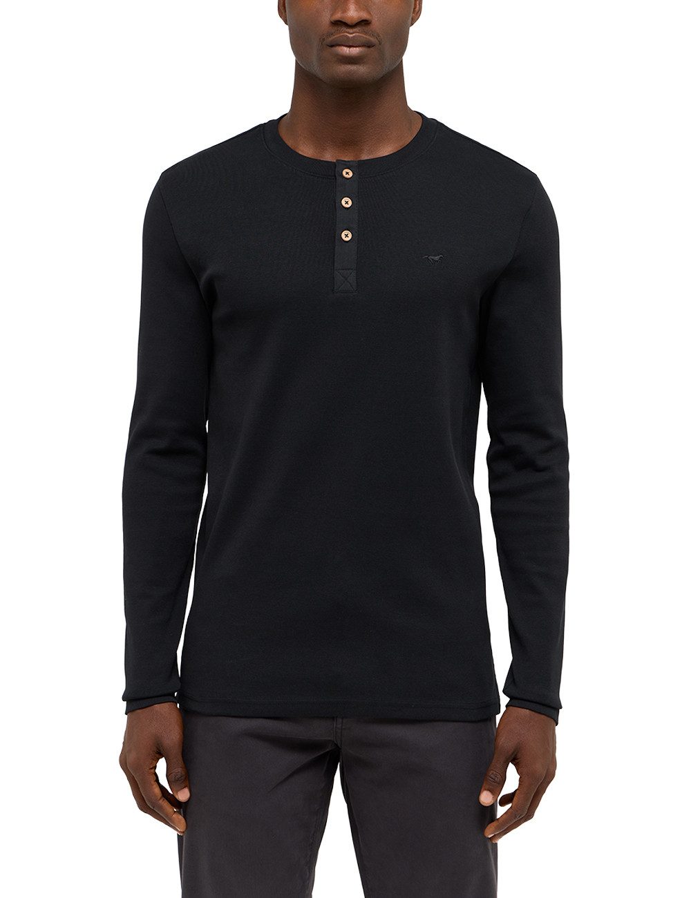 MUSTANG Shirt met lange mouwen Heren stijl Arminto