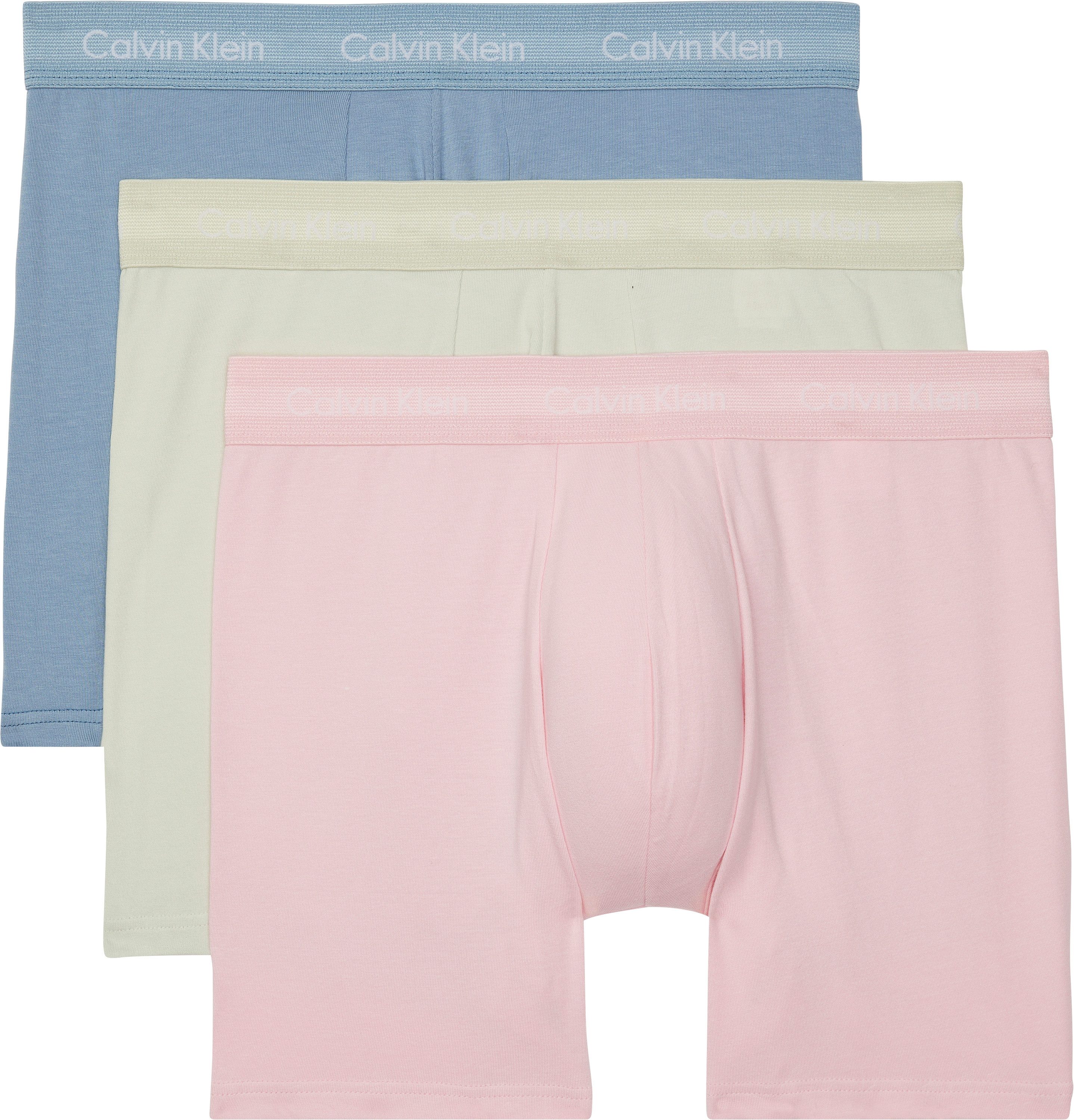 Calvin Klein Boxershort CK lange boxer met langere pijpen (set, 3 stuks)