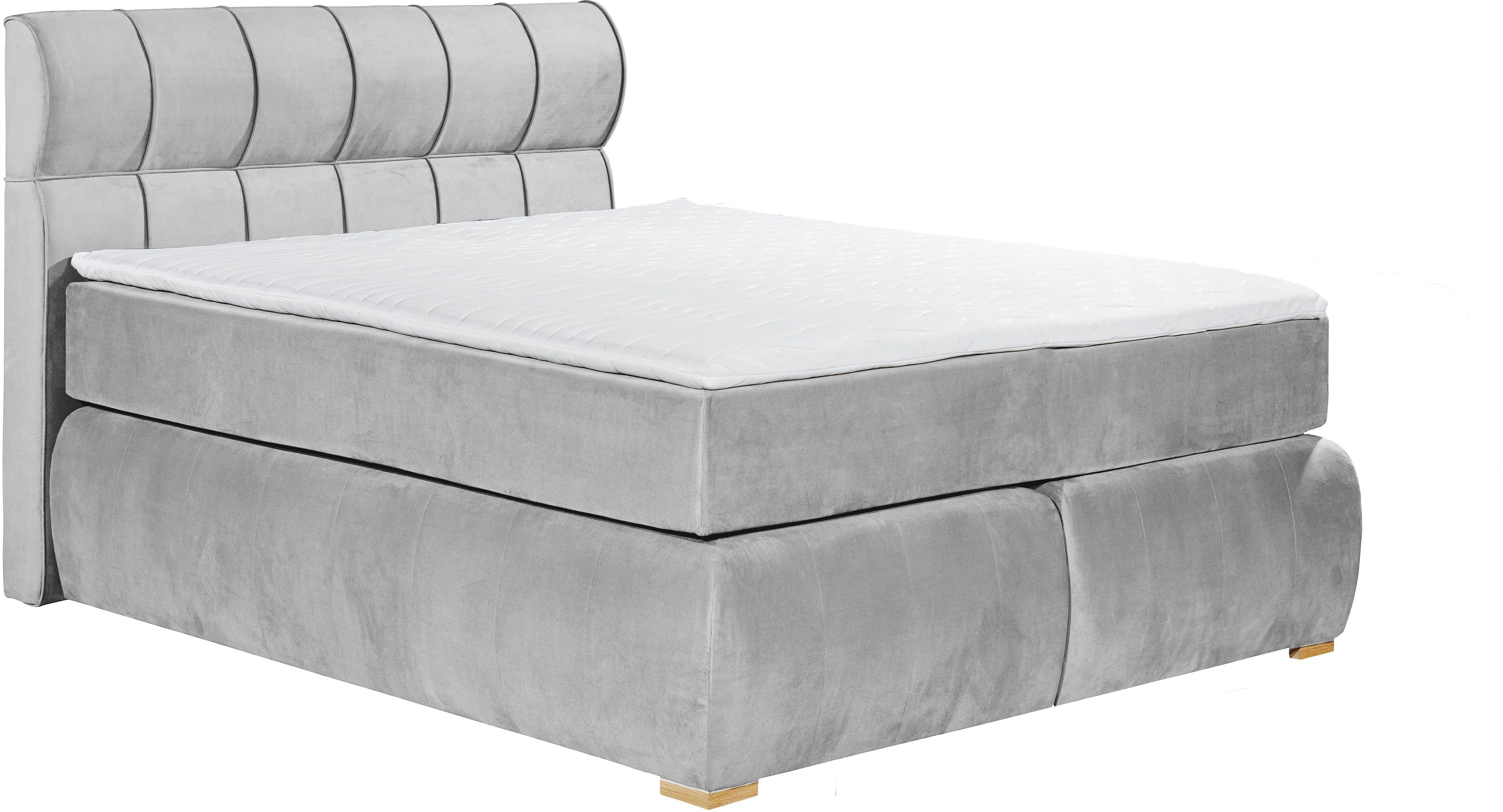 Places of Style Boxspring Felicia in h4, incl. matrastopper en bedbox