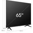 hisense led-tv 65a6fg, 164 cm - 65 ", 4k ultra hd, smart tv zwart