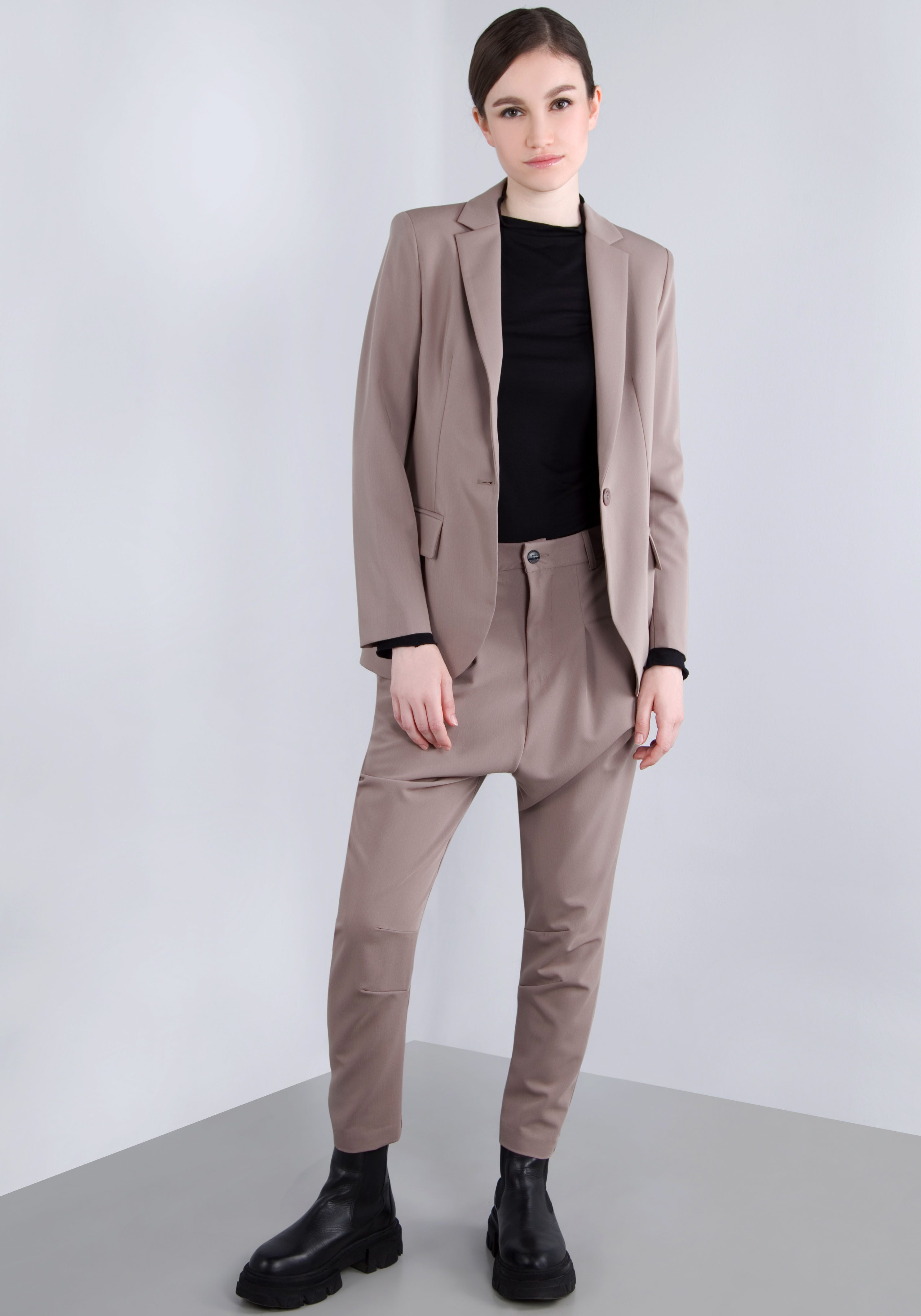 IMPERIAL Bandplooibroek casual fit
