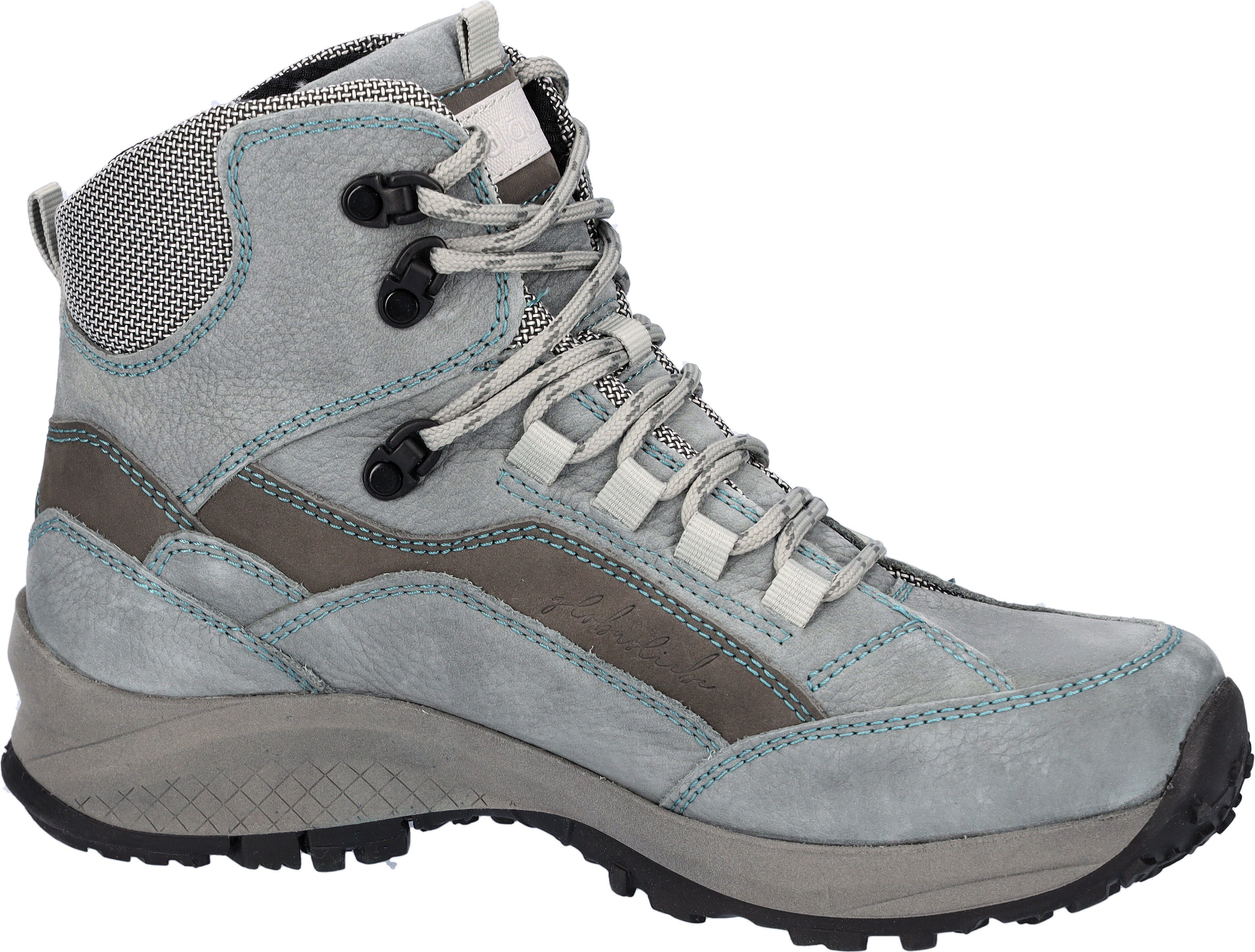 Waldläufer Trekkingschoenen H-EMMA outdoor, veterschoenen, high-top met tex-membraan, breedte h (zeer breed)