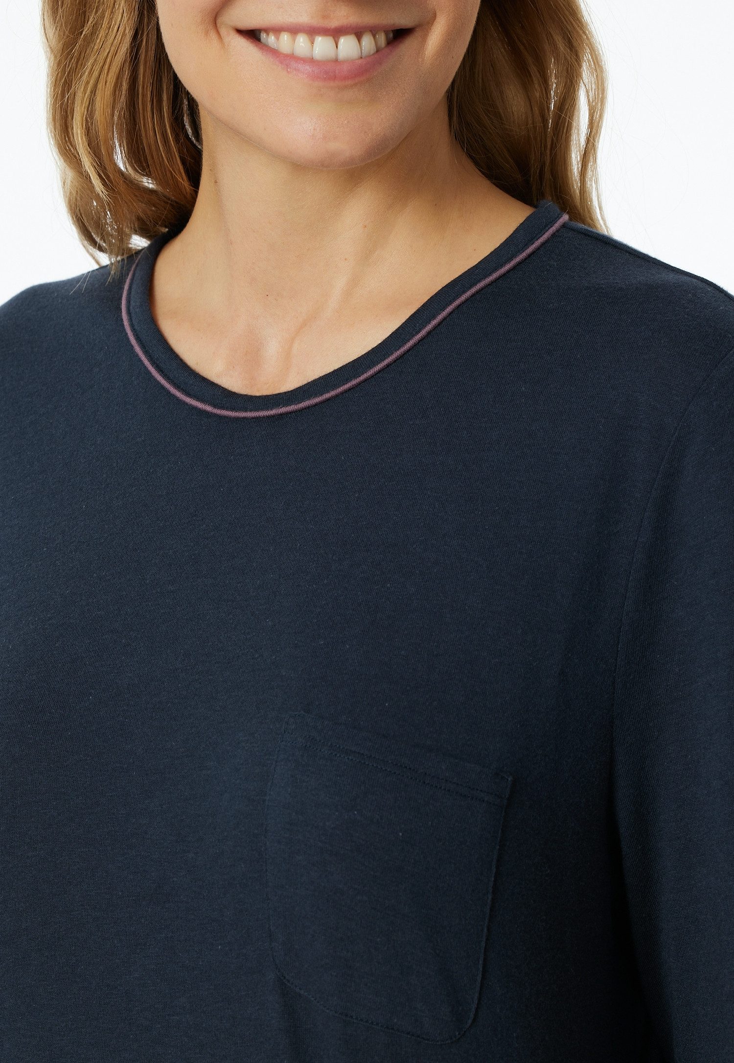Schiesser Pyjama Comfort Nightwear met coole patroonbroek (2-delig)
