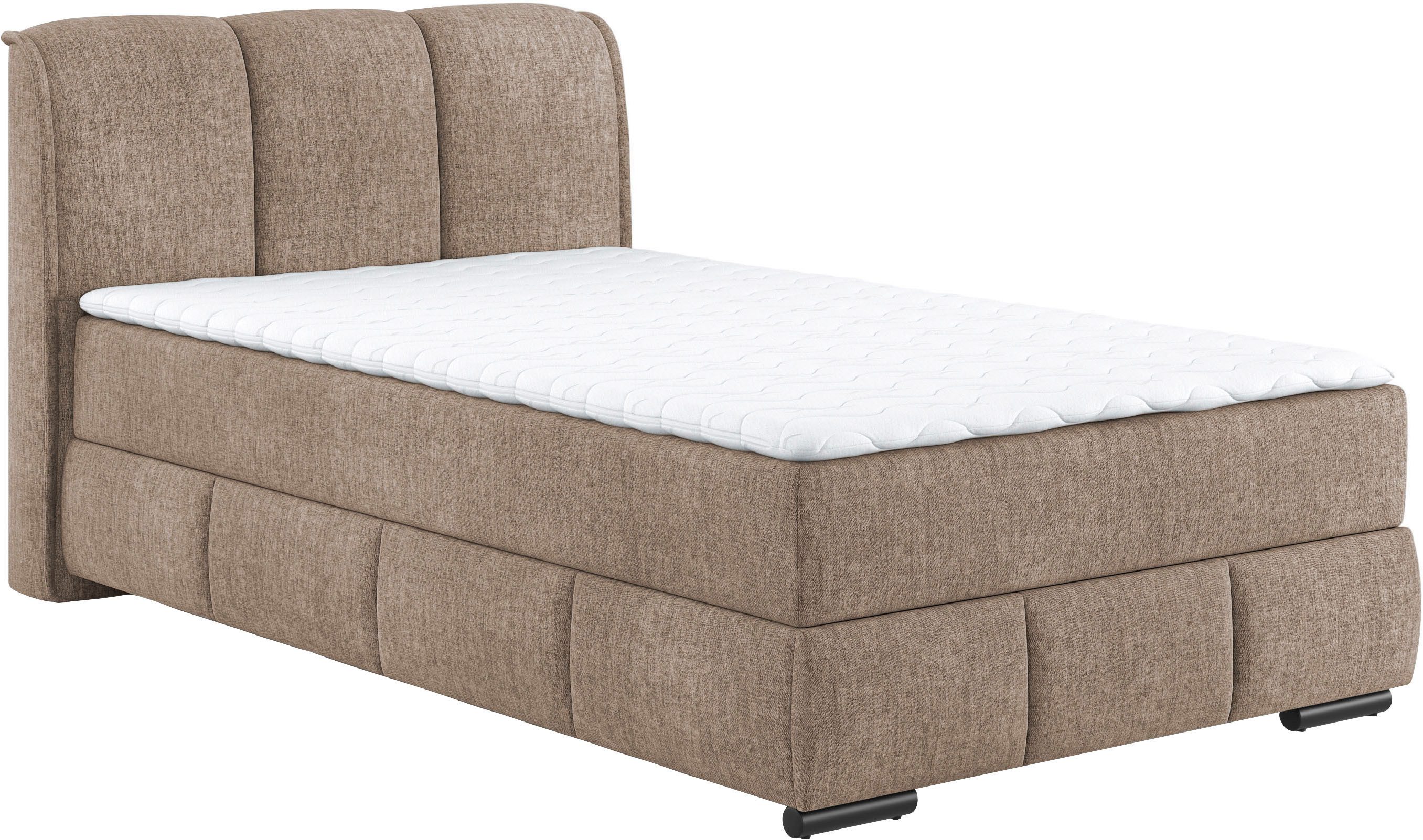 Mr. Couch Boxspring Bethany met bedkist, incl. matras Topmatras en sierkussen, in verschillende hardheden beschikbaar