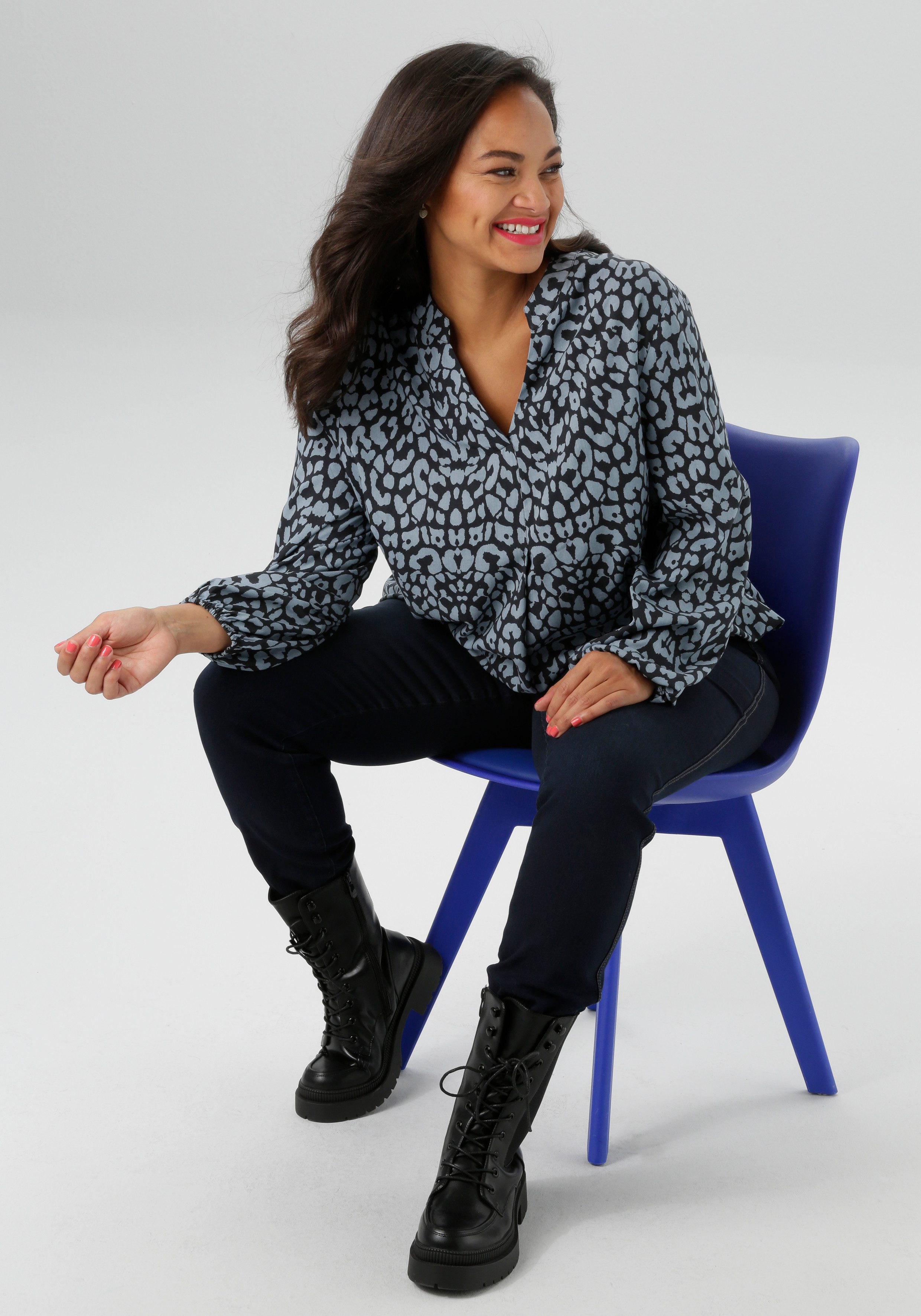 Aniston PLUS Blouse zonder sluiting