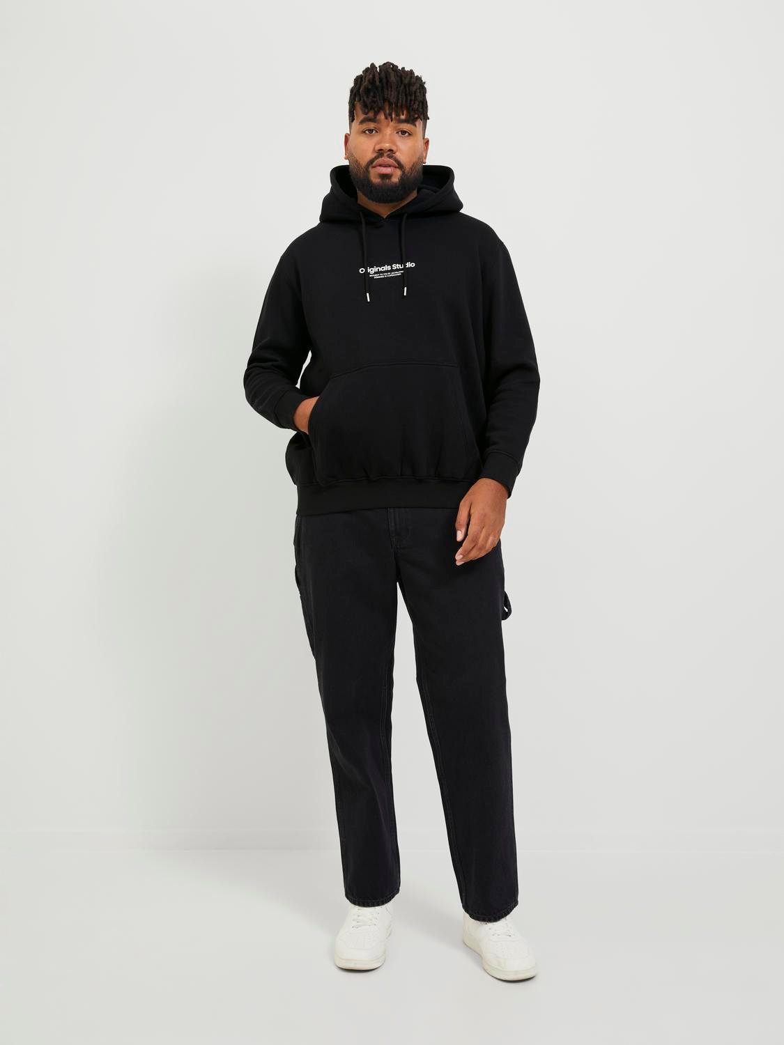 Jack & Jones PlusSize Hoodie JORVESTERBRO SWEAT HOOD NOOS PLS