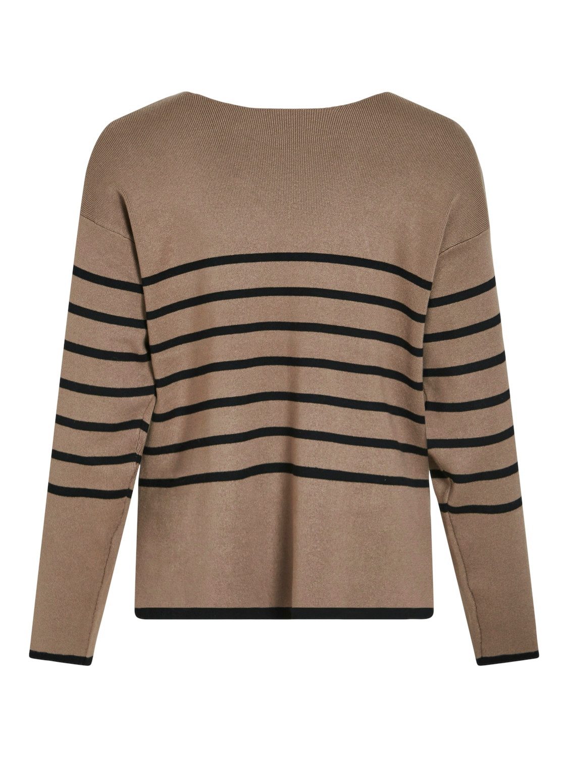 Vila Trui met V-hals VIOSTRIA V-NECK L S REV TOP-NOOS
