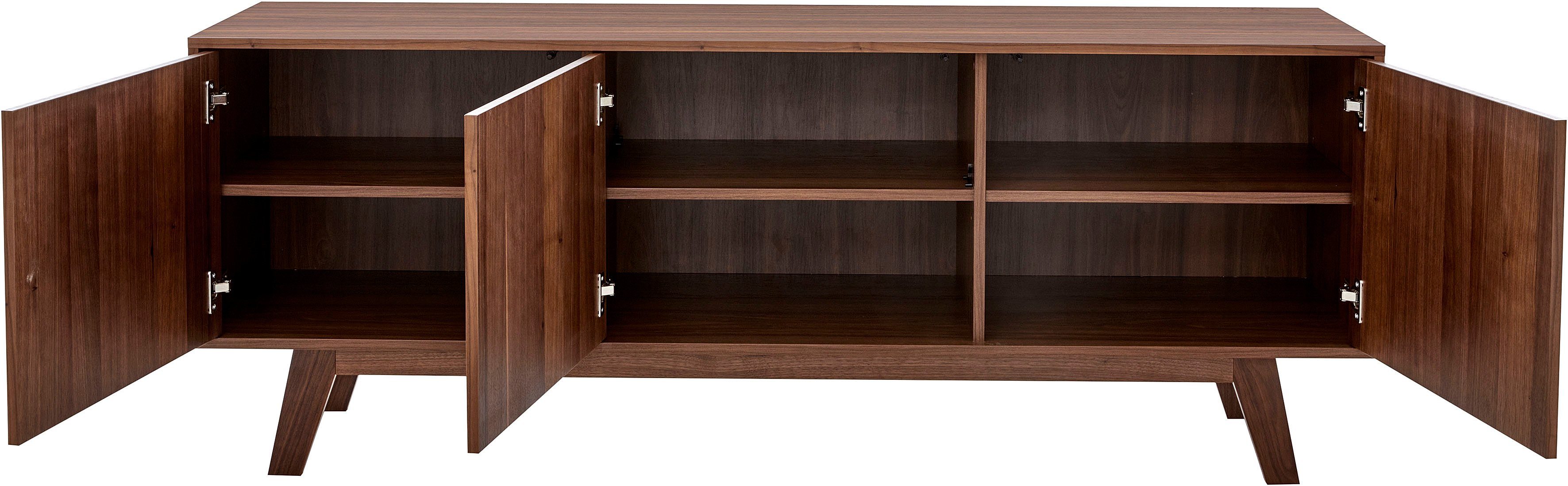 Guido Maria Kretschmer Home&Living Dressoir Orlando Breedte 170 cm, houtfineer, push-to-openfunctie