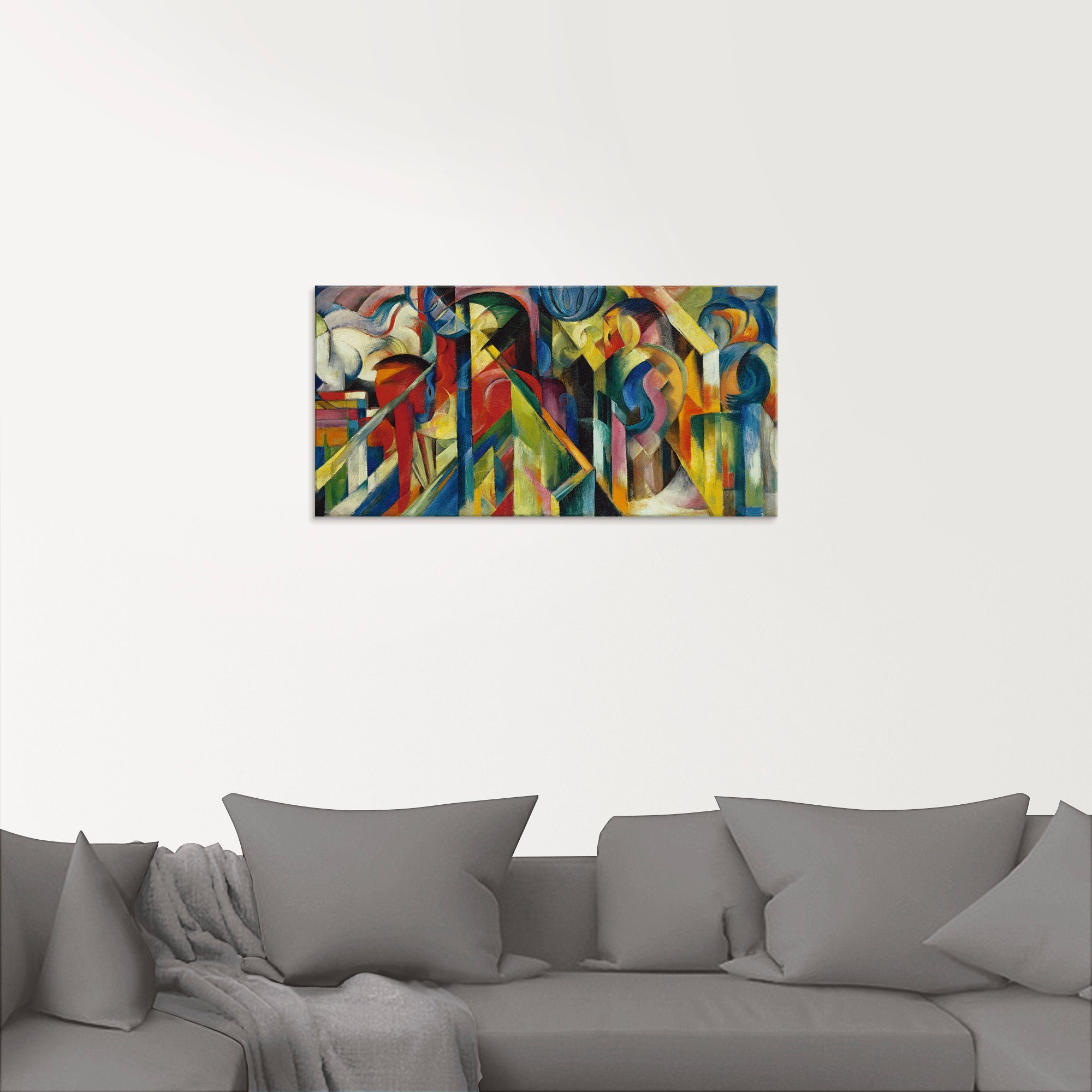 Artland Print op glas Stal. 1913 in verschillende maten