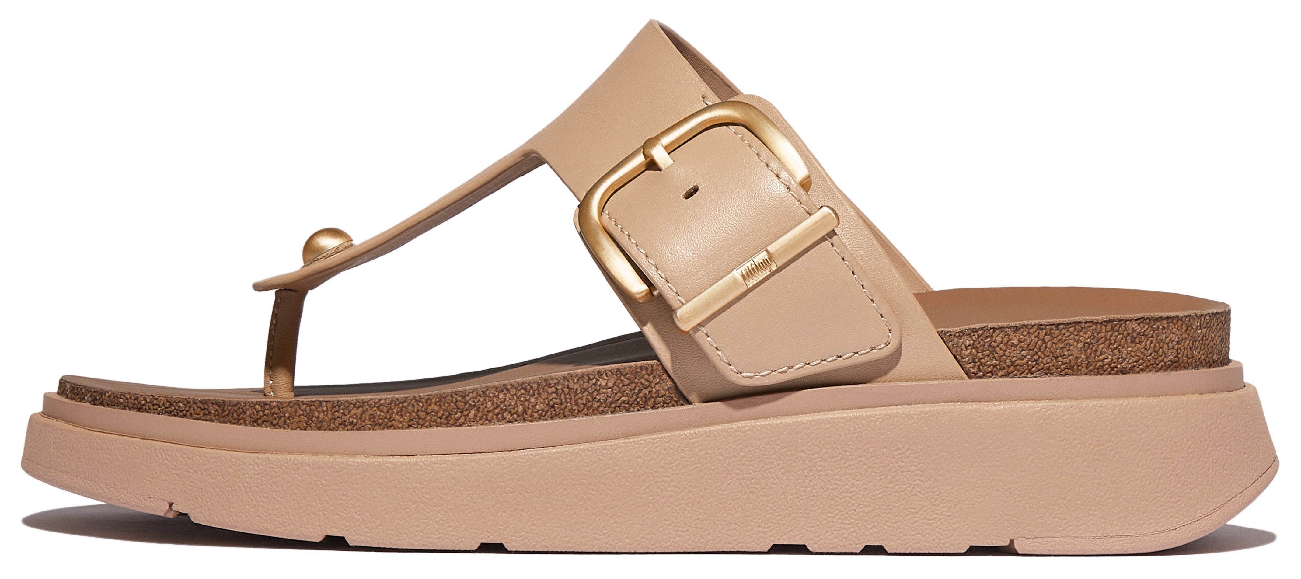 Fitflop Teenslippers GEN-FF sleehak, zomerschoen, slippers met verstelbare gesp