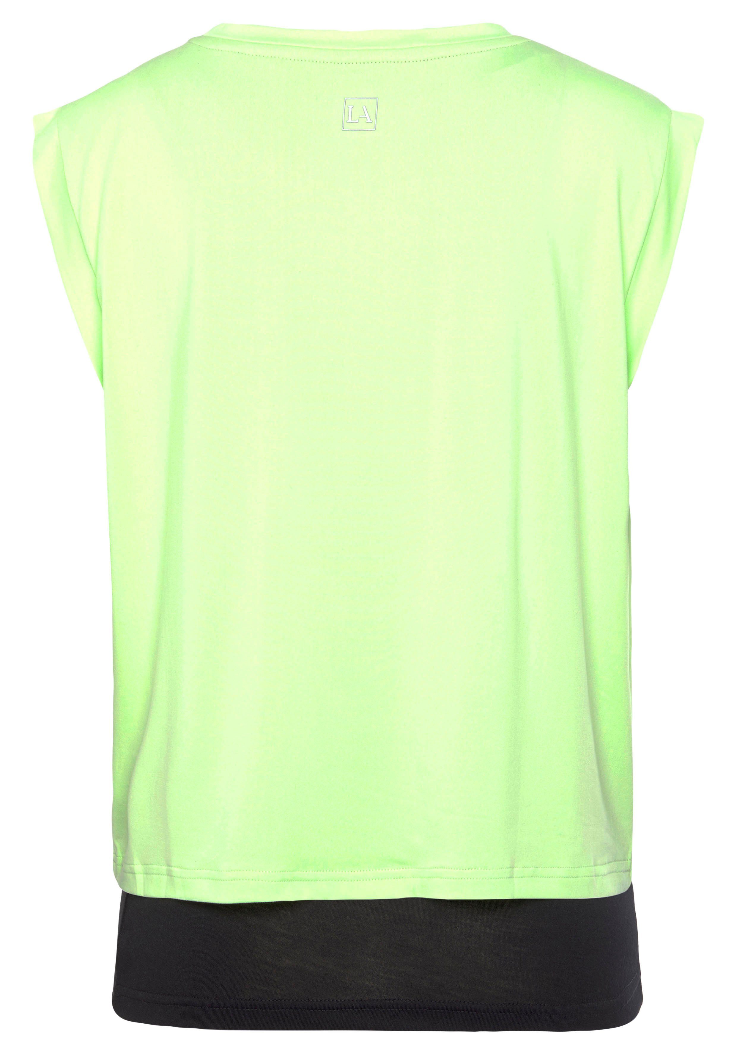 active by Lascana 2-in-1-shirt -Sportshirt