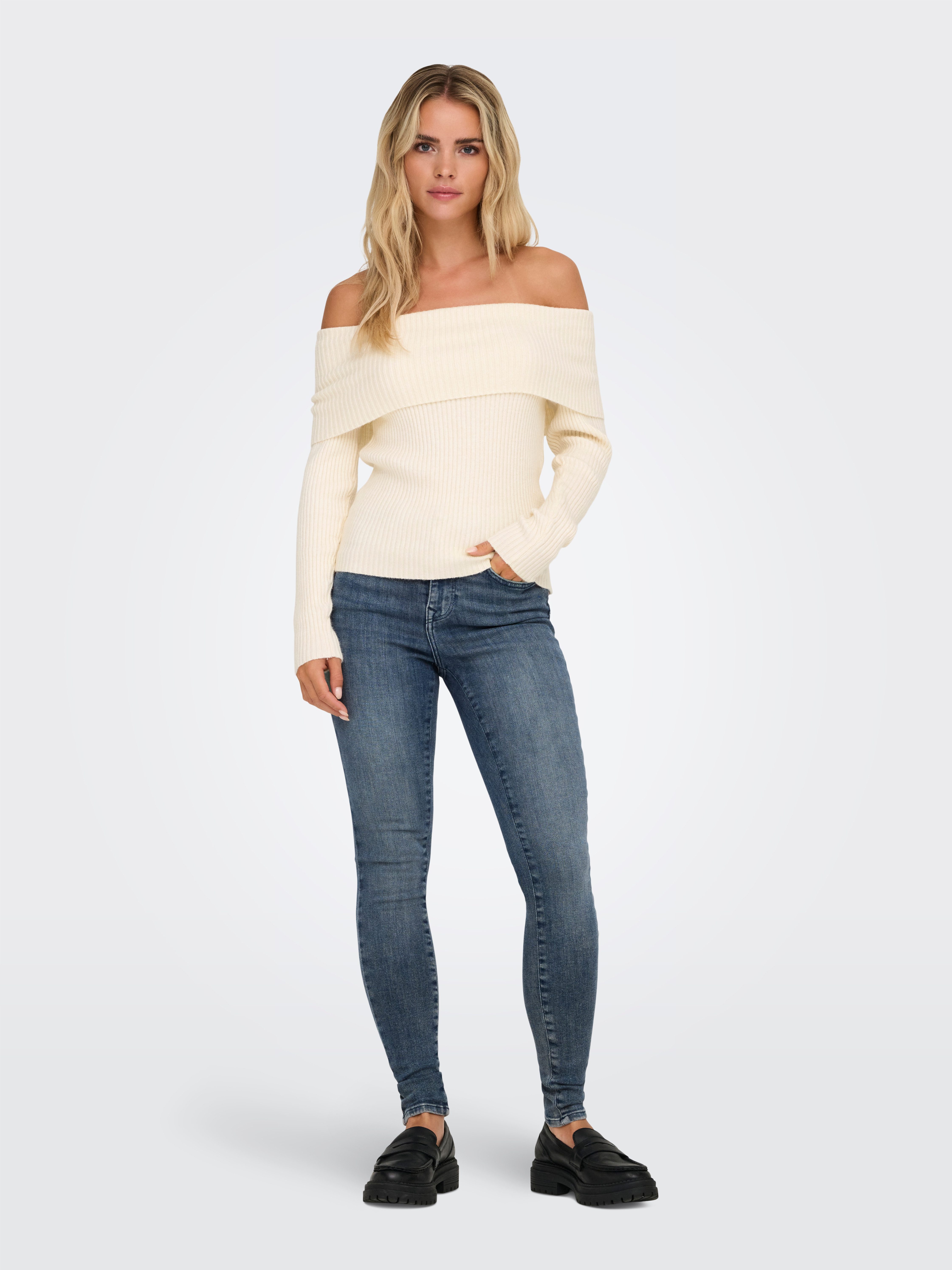 Only Skinny fit jeans ONLPOWER MID PUSH UP SK DNM TAI886