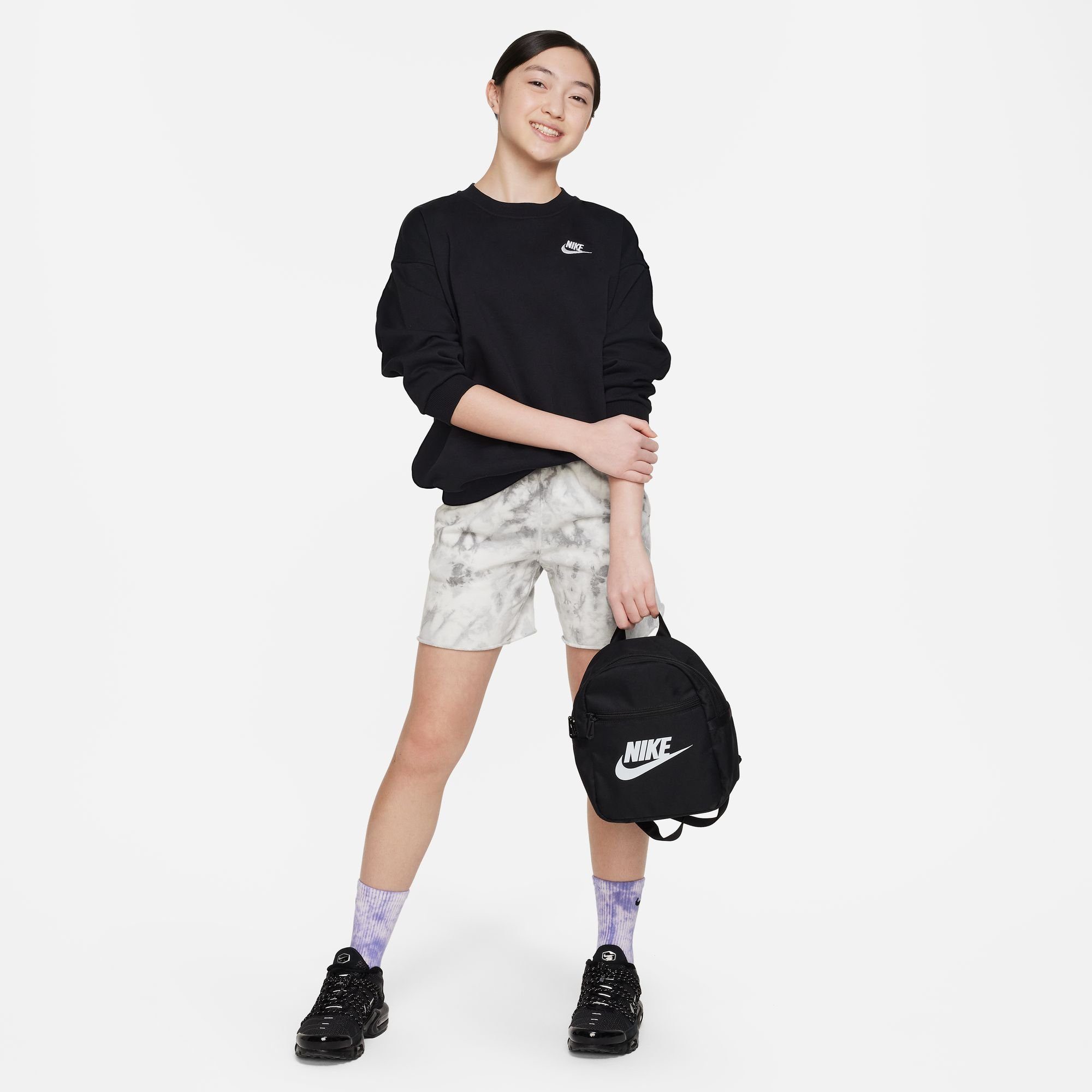 Nike Sportswear Sweatshirt CLUB FLEECE BIG KIDS' (GIRLS') OVERSIZED SWEATSHIRT
