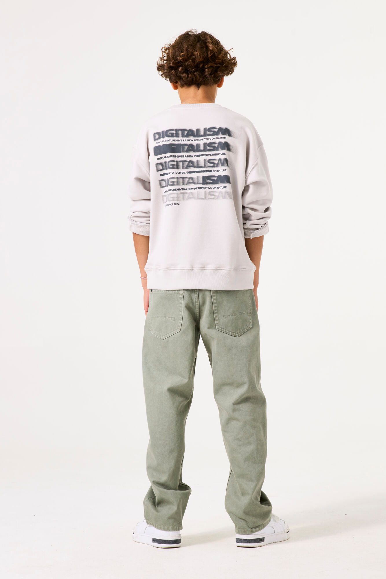 Garcia Sweater met achterprint, voor jongens