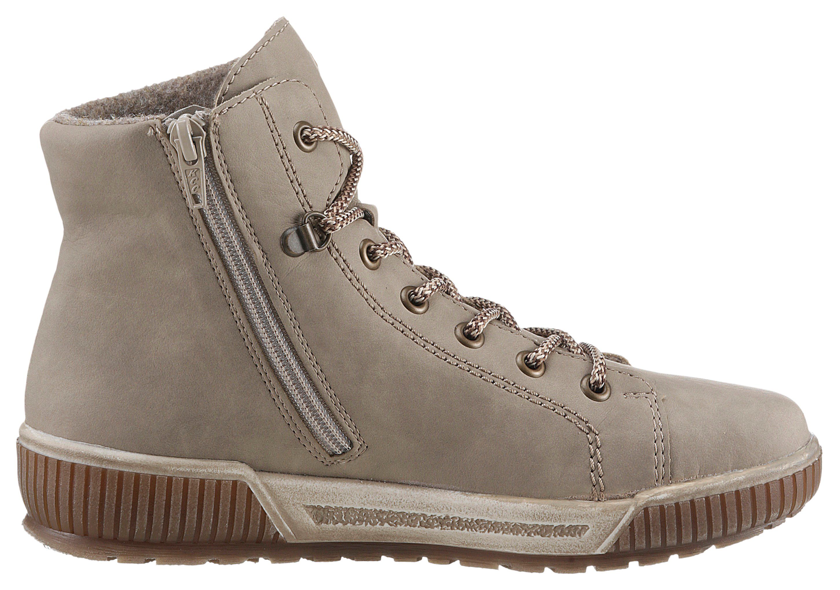 Rieker Hoge veterschoenen met uitneembare softfoam-binnenzool