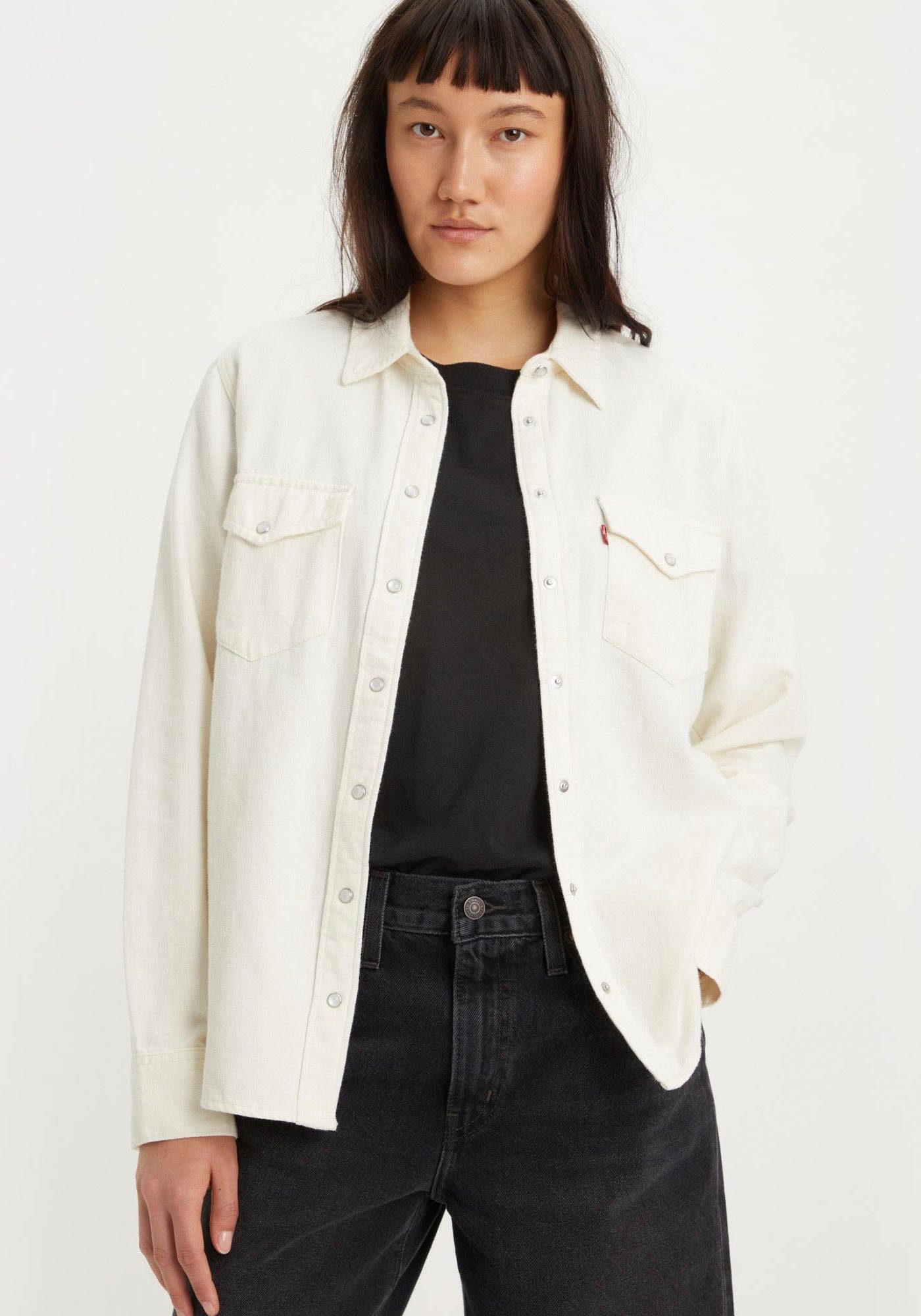 Levi's® Jeans blouse ESSENTIAL WESTERN met borstzakken met drukknopen