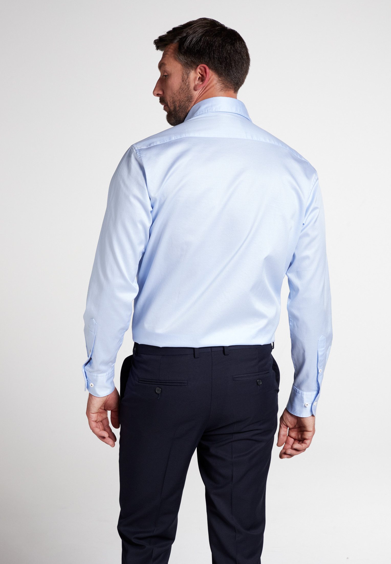 Eterna Overhemd met lange mouwen Comfort fit EASY IRON (gemakkelijk te strijken)