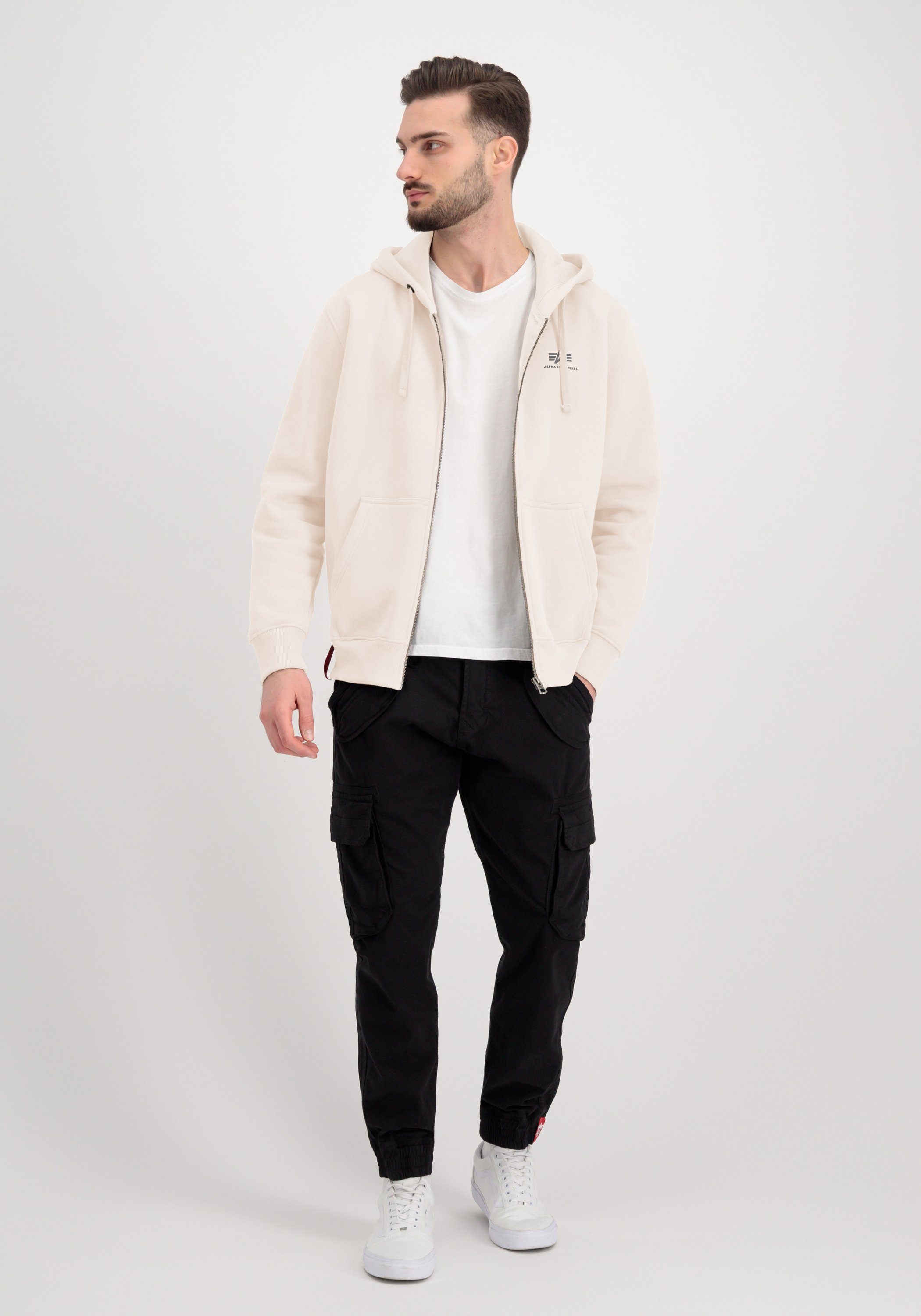 Alpha Industries Hoodie Alpha Industries Men - Hoodies Basic Zip Hoodie Small Logo