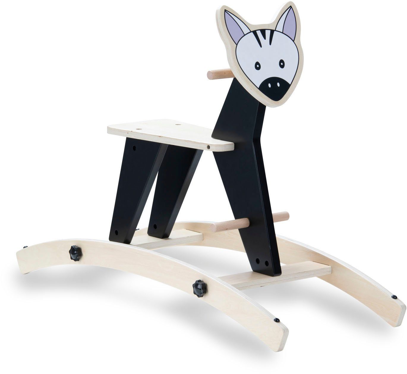 Hauck Schommeldier Rock N Swing Zebra FSC®- beschermt bos - wereldwijd