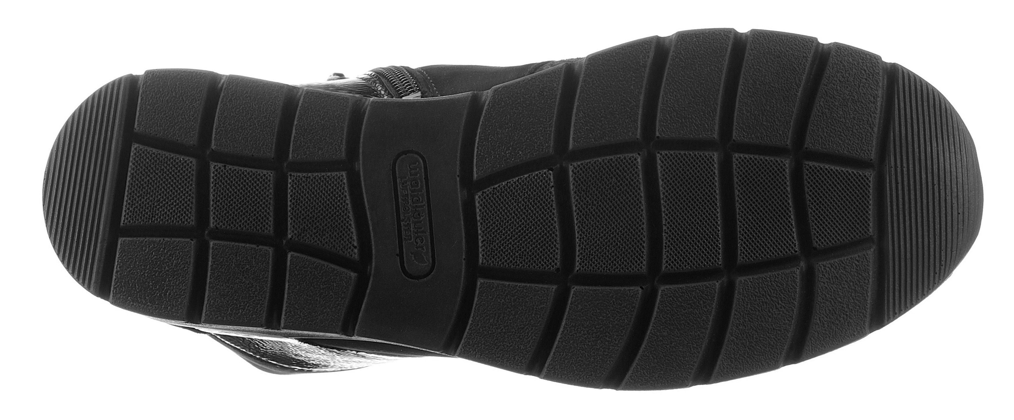 Waldläufer Hoge veterschoenen K-RAMONA-Soft in orthotritt-uitvoering en k-wijdte (=extra wijd)