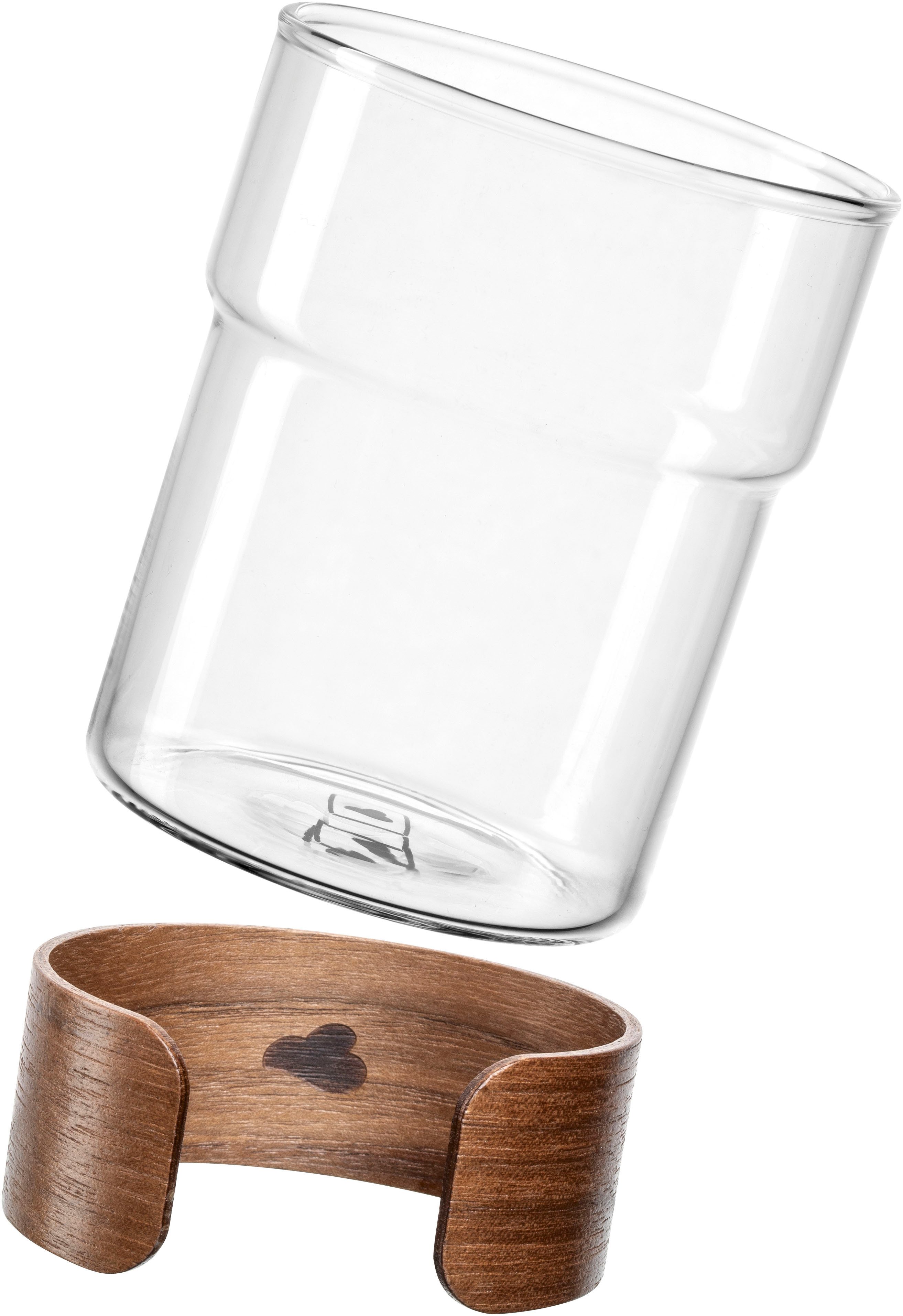 LEONARDO Beker NOVO LEGNO, 2-stuks set (set, 2-delig)