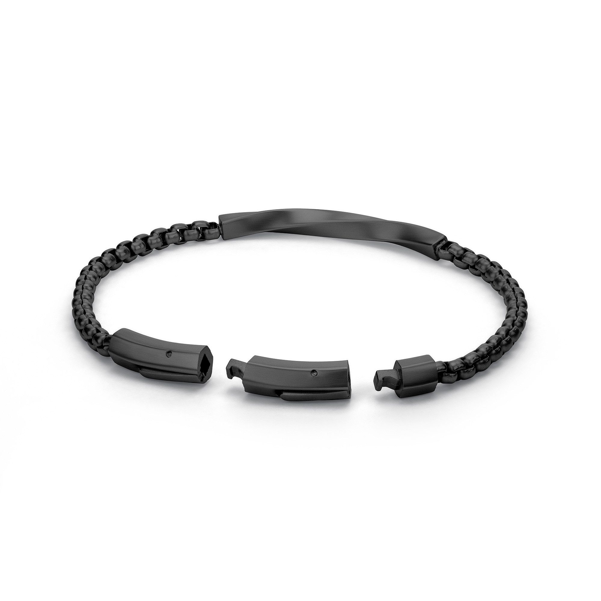 FYNCH-HATTON Armband Sieraden cadeau roestvrijstalen armband The Twist