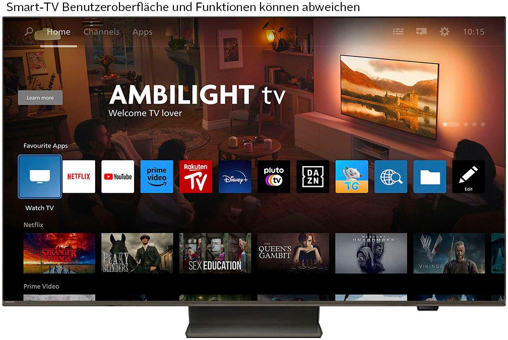 Philips Led-TV 43PUS8609/12, 108 cm / 43", 4K Ultra HD, Smart TV