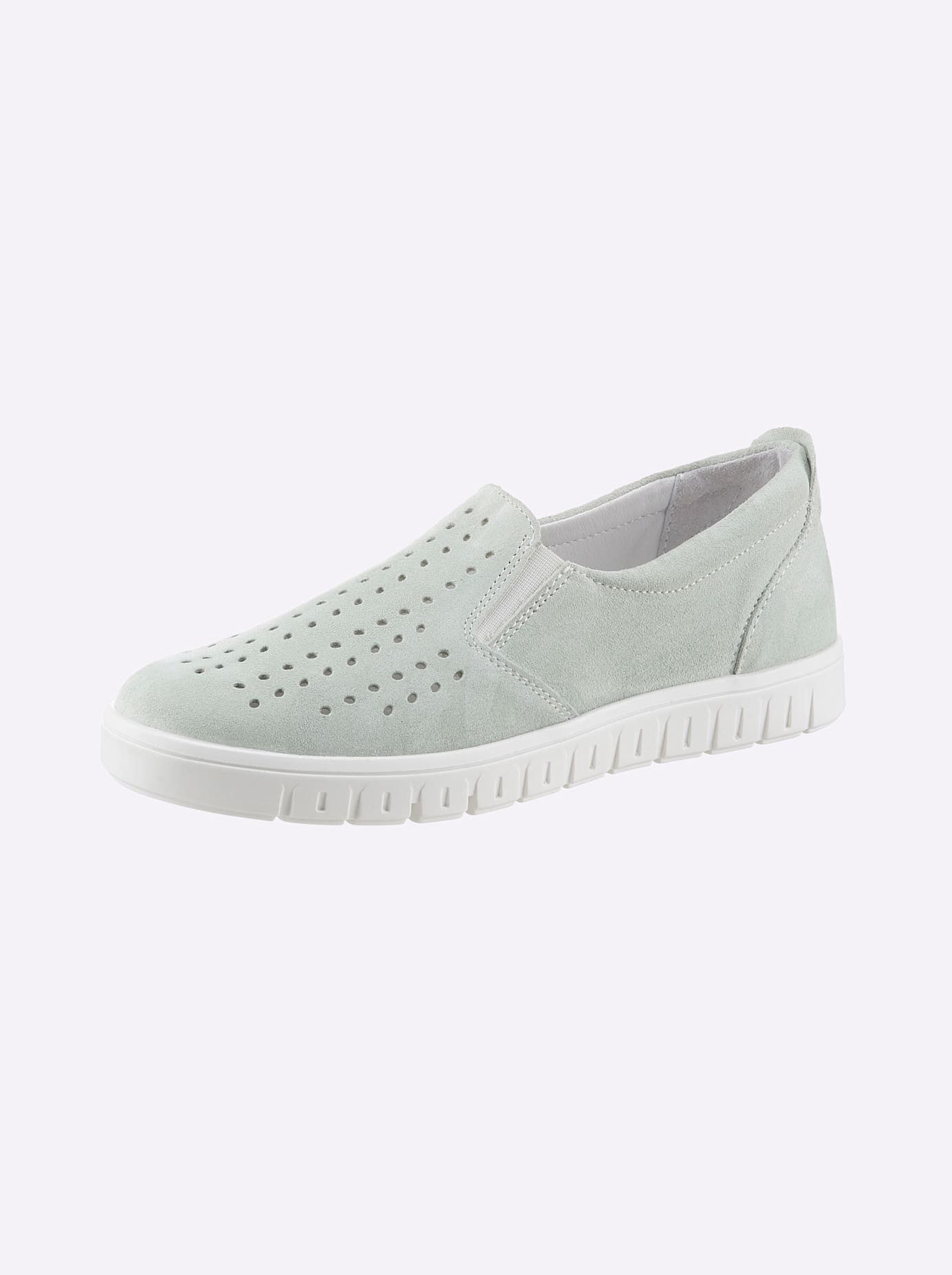 Casual Looks Instappers dames sportieve slippers maat 38 groen