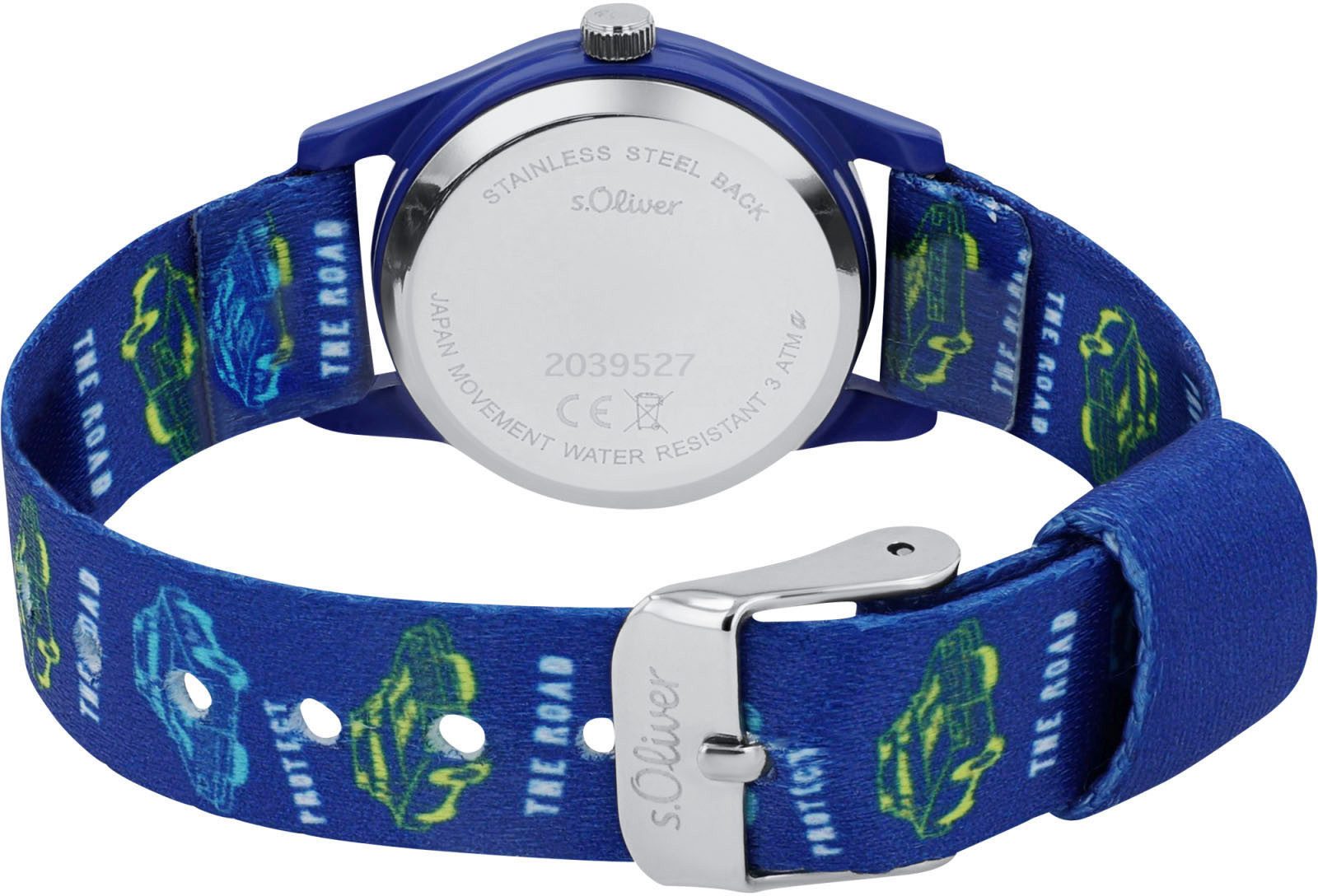 s.Oliver Kwartshorloge Polshorloge, kinderhorloge, jongens, schoolbegin, verjaardag, cadeau-idee