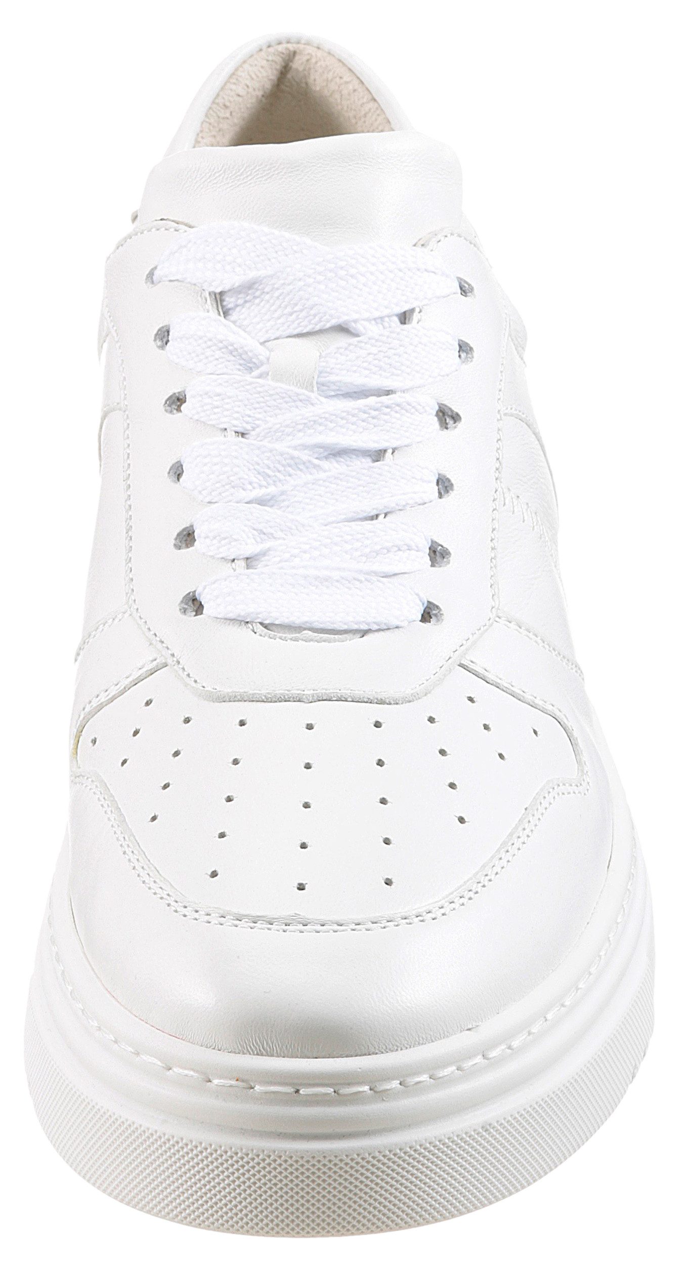 Waldläufer Plateausneakers H-TAMIRA , lage schoen, vrijetijdsschoen, sneaker in comfortbreedte h (= zeer breed)