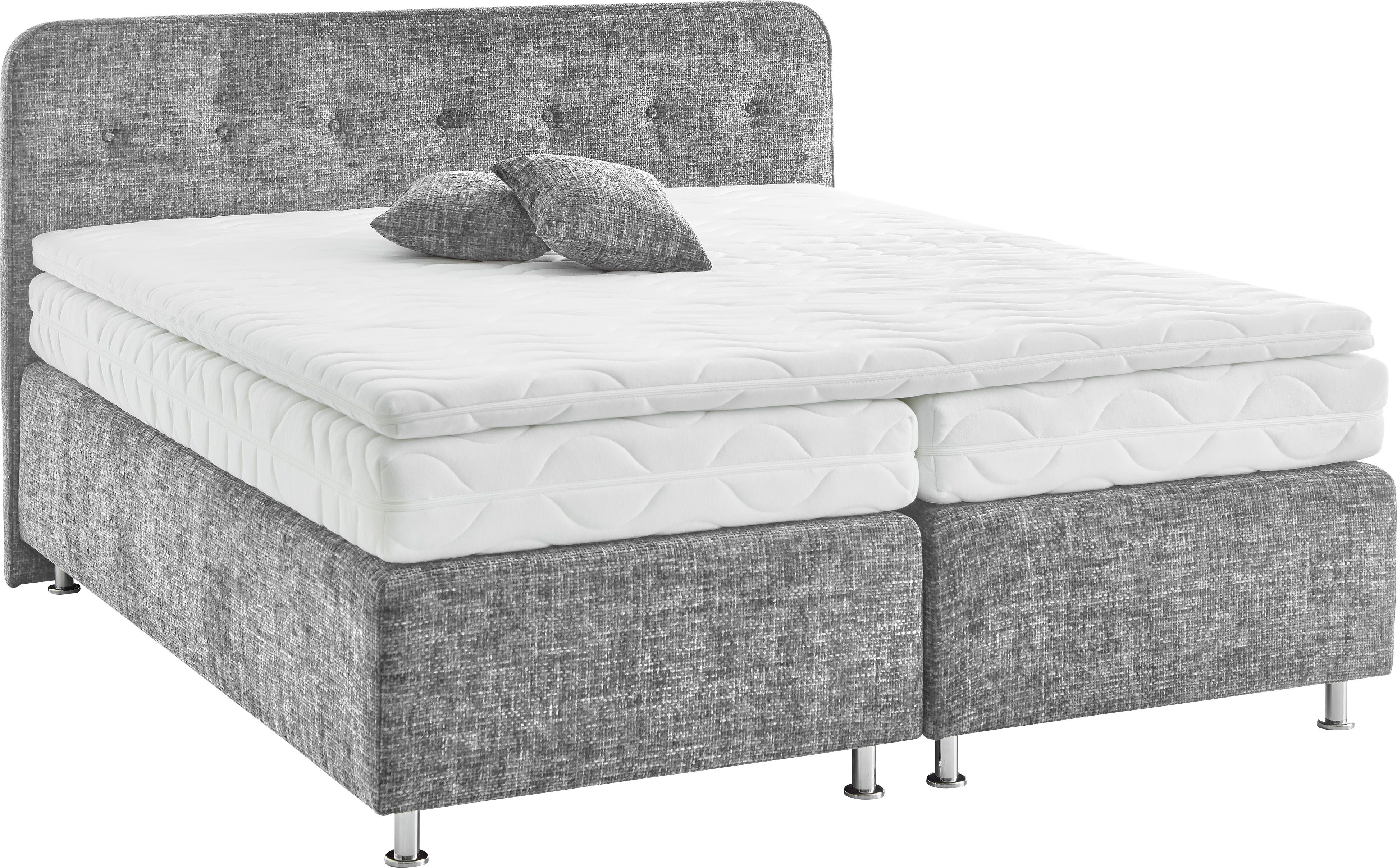 Westfalia Polsterbetten Boxspring Sapporo Incl. sierkussen, kiesbaar in H2, H3 & H4