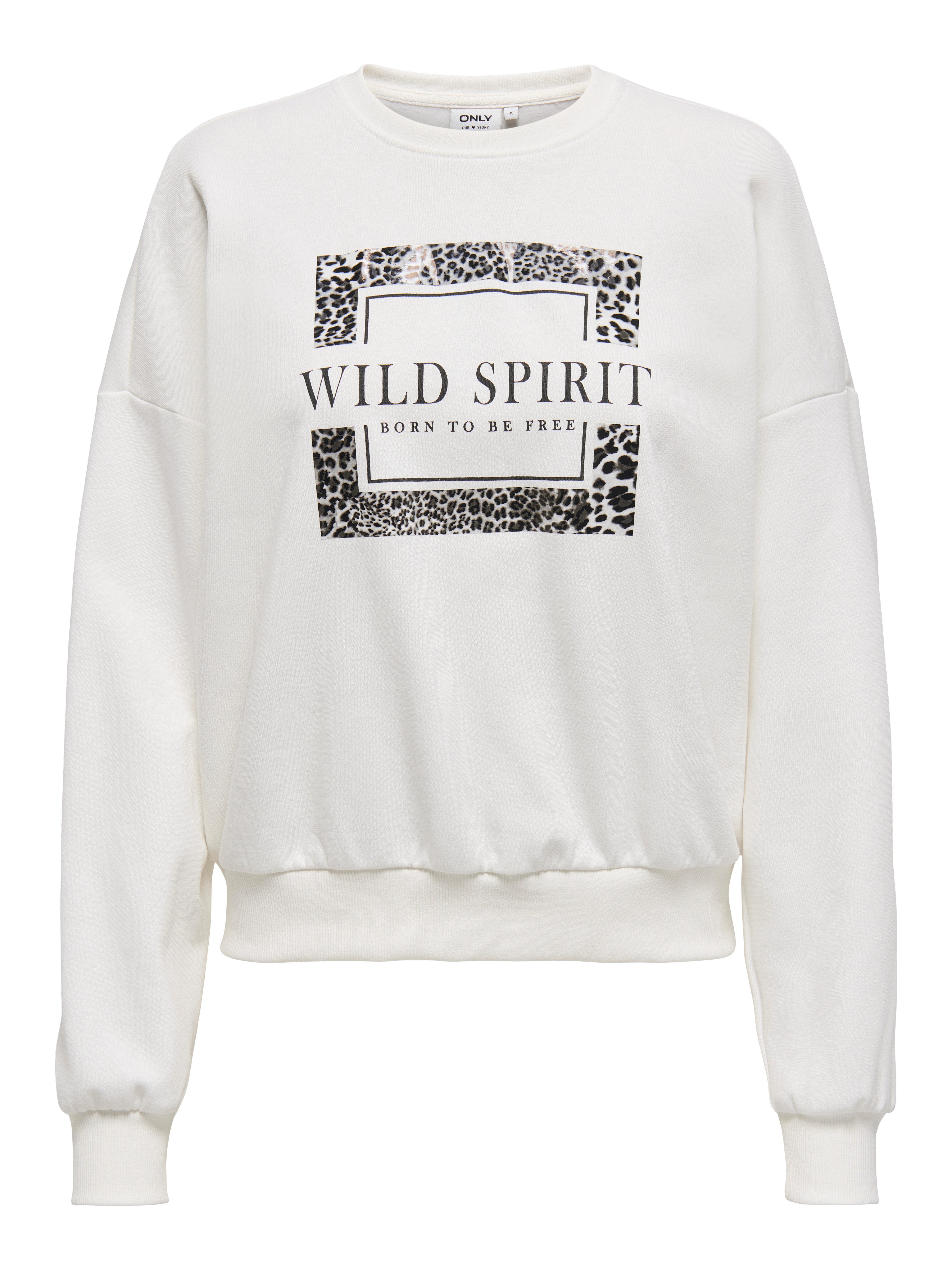 Only Sweatshirt ONLRUNA L/S O-NECK BOX CC SWT