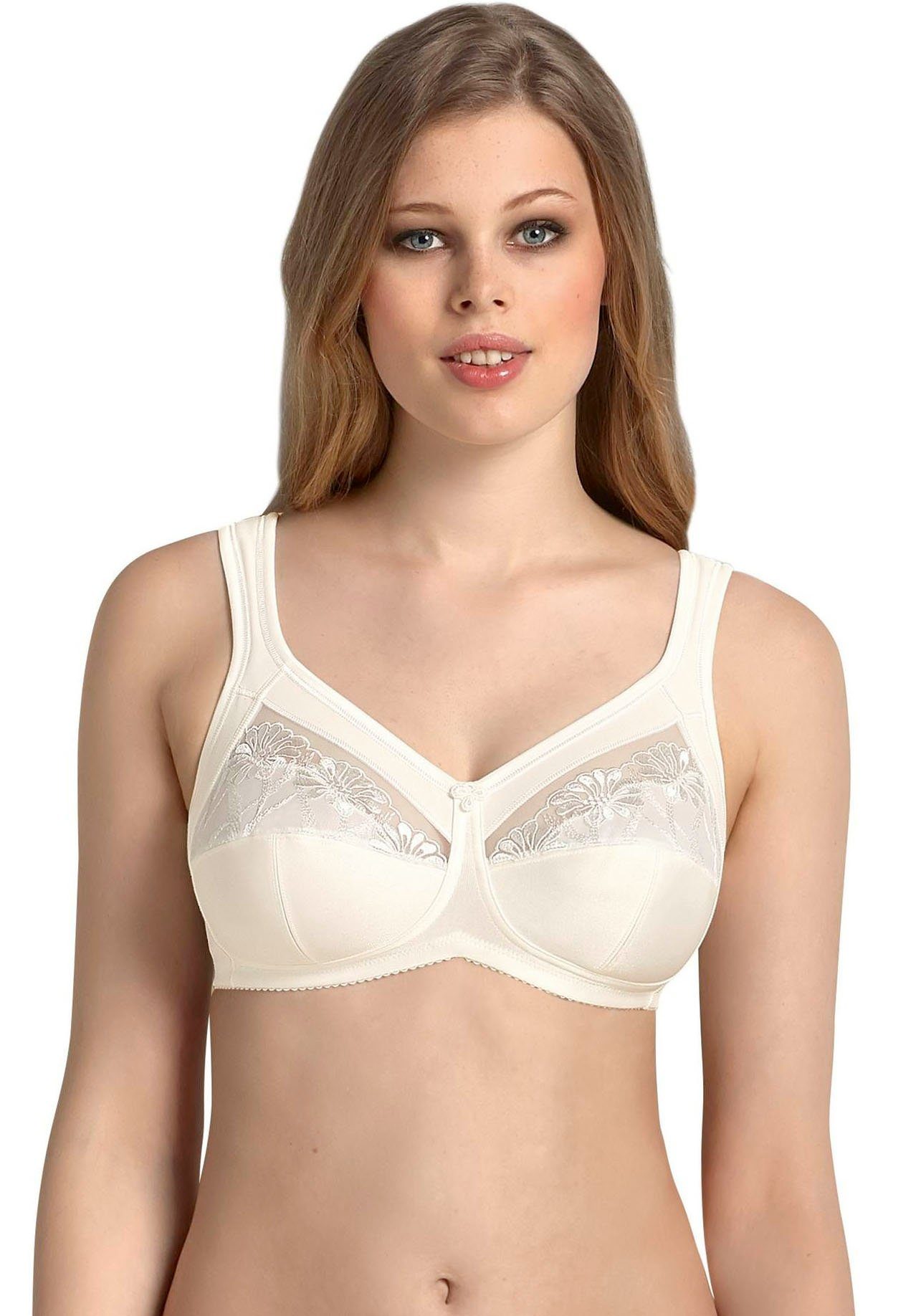 Anita Comfort Steun-bh Cup C-F, perfecte pasvorm, decoratief geborduurd voile (1-delig)
