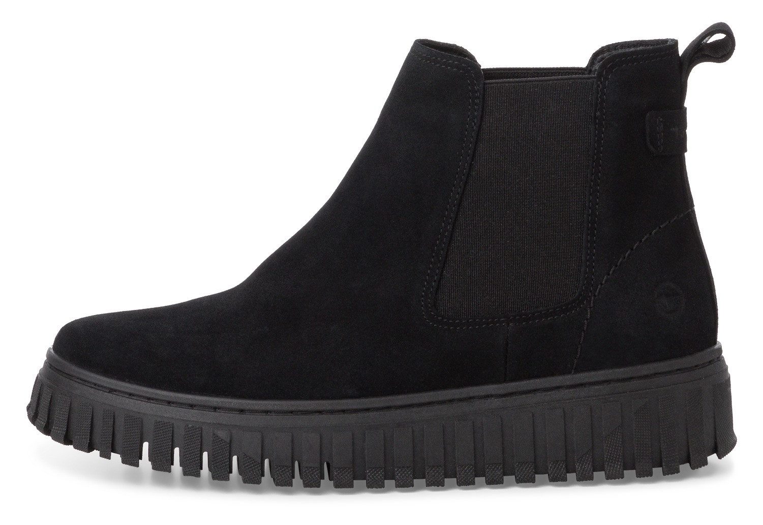 Tamaris Chelsea-boots , plateau, enkellaars, laarzen met stretch aan beide zijden
