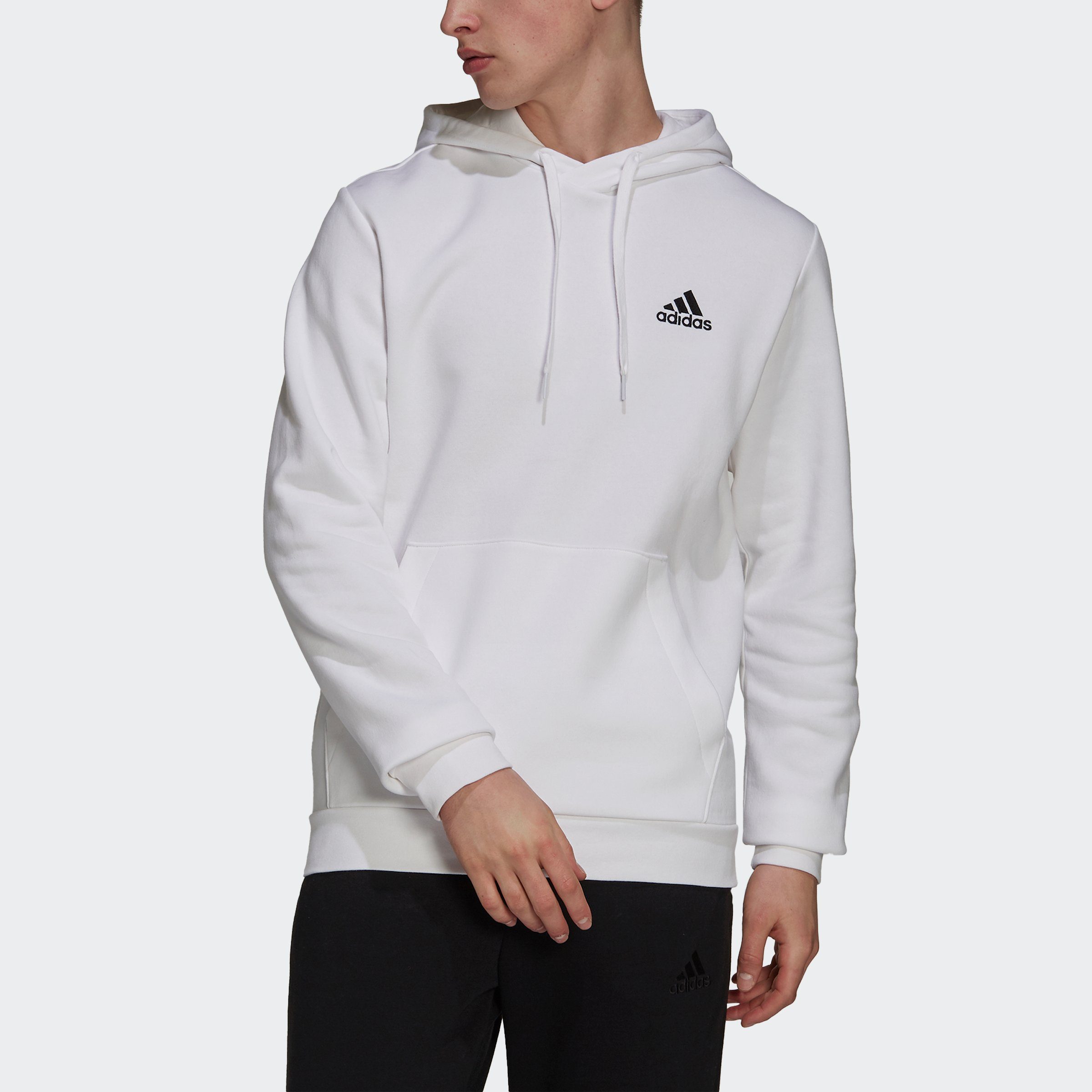 adidas Sportswear Hoodie M FEELCOZY HD zacht fleecemateriaal