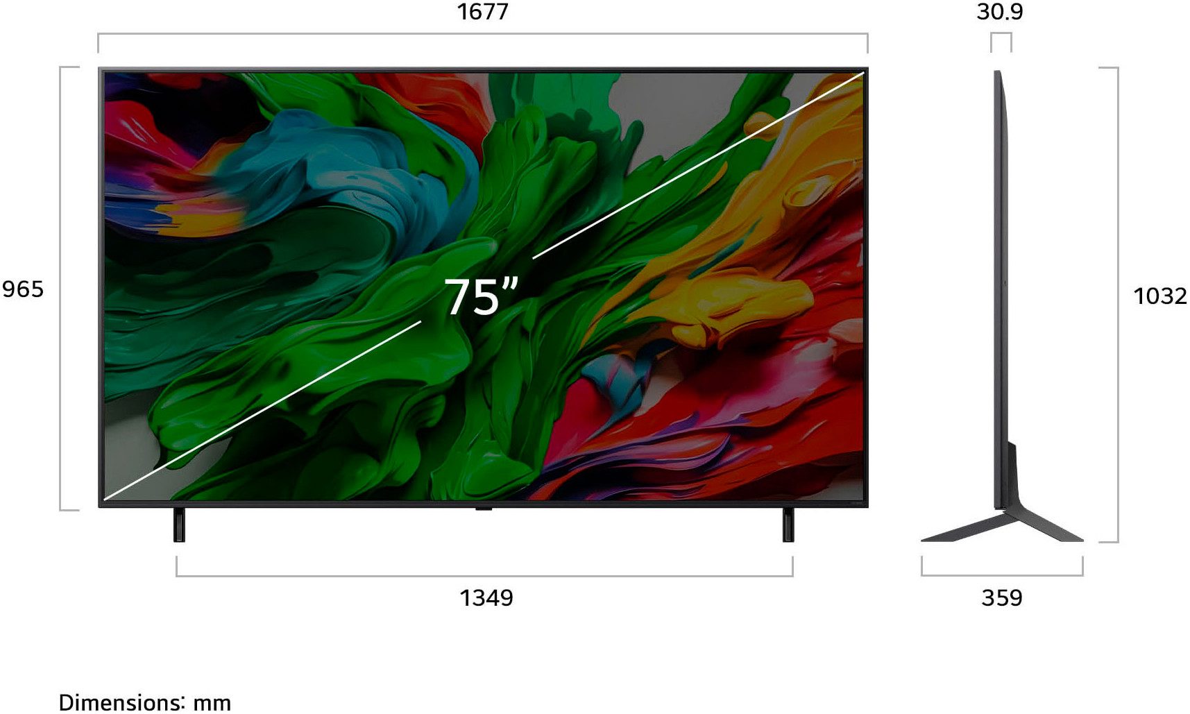 LG QNED-tv 75QNED85A6C