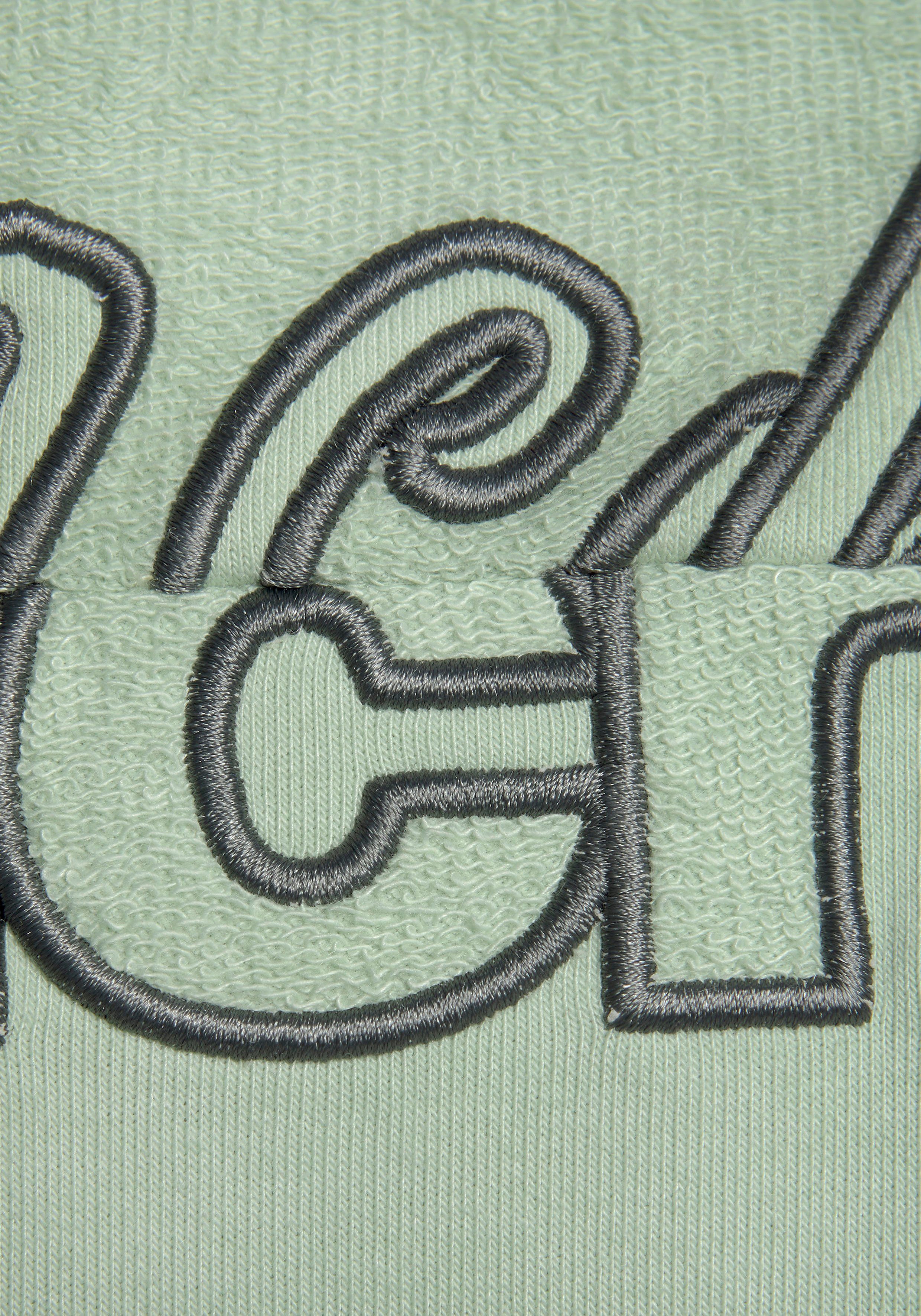 Bench. Sweatshirt met logo-borduurwerk, loungepak