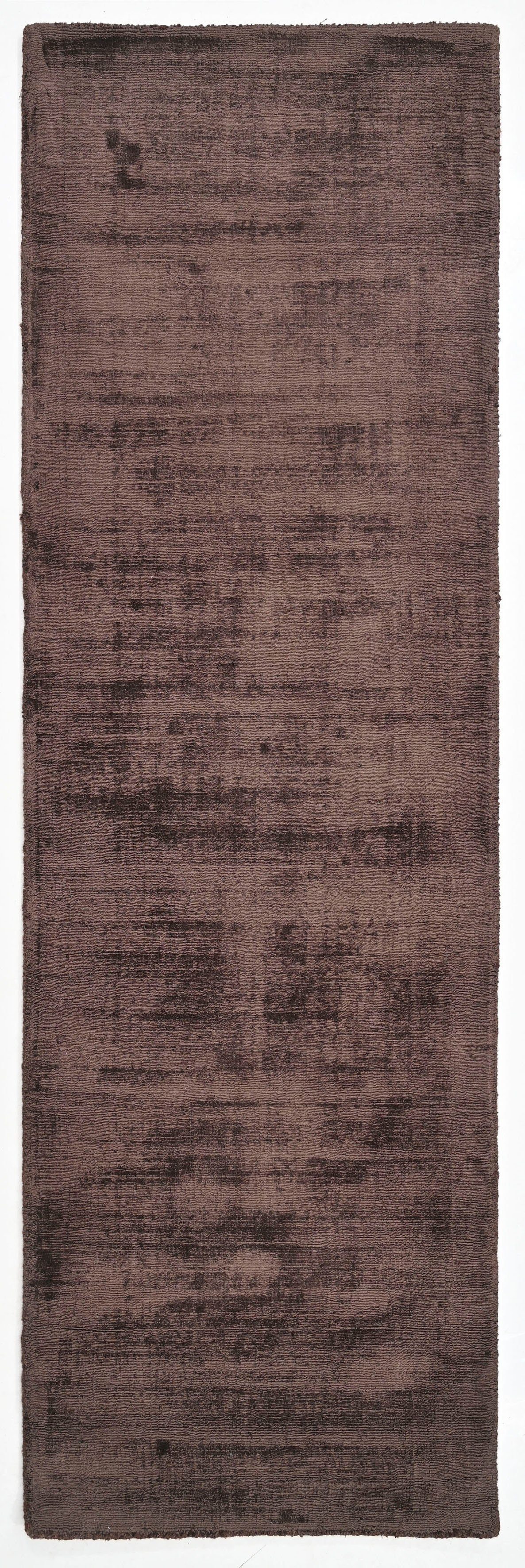 my home Loper Shirley, handgeweven viscose tapijt, kleurveranderend