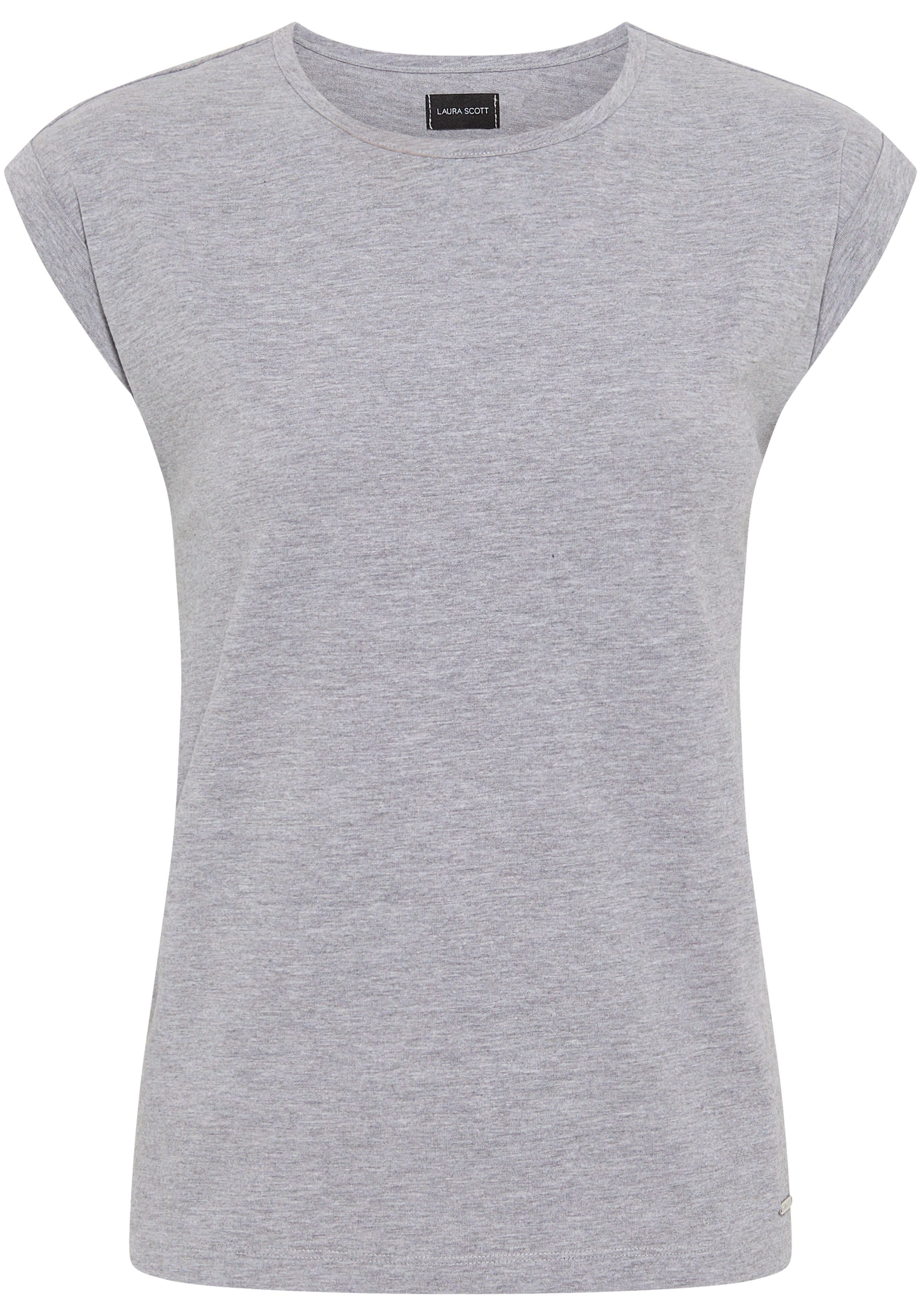 Laura Scott T-shirt in moderne kleuren (4-delig 4-delige set)