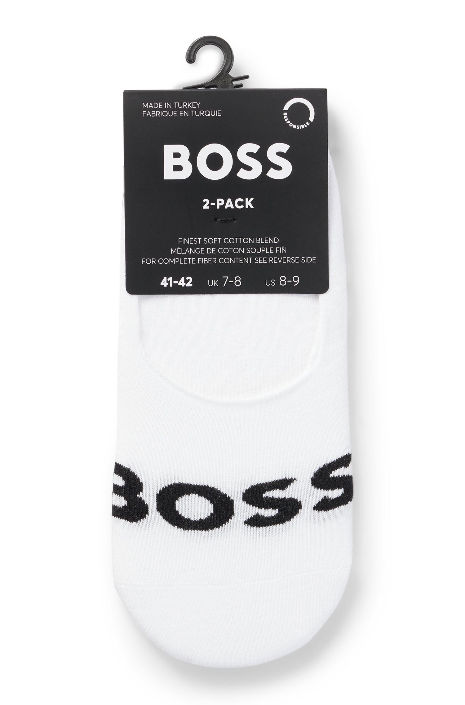 BOSS Business-sokken 2P SL Uni Logo CC (set, 2 paar, 2 stuks)