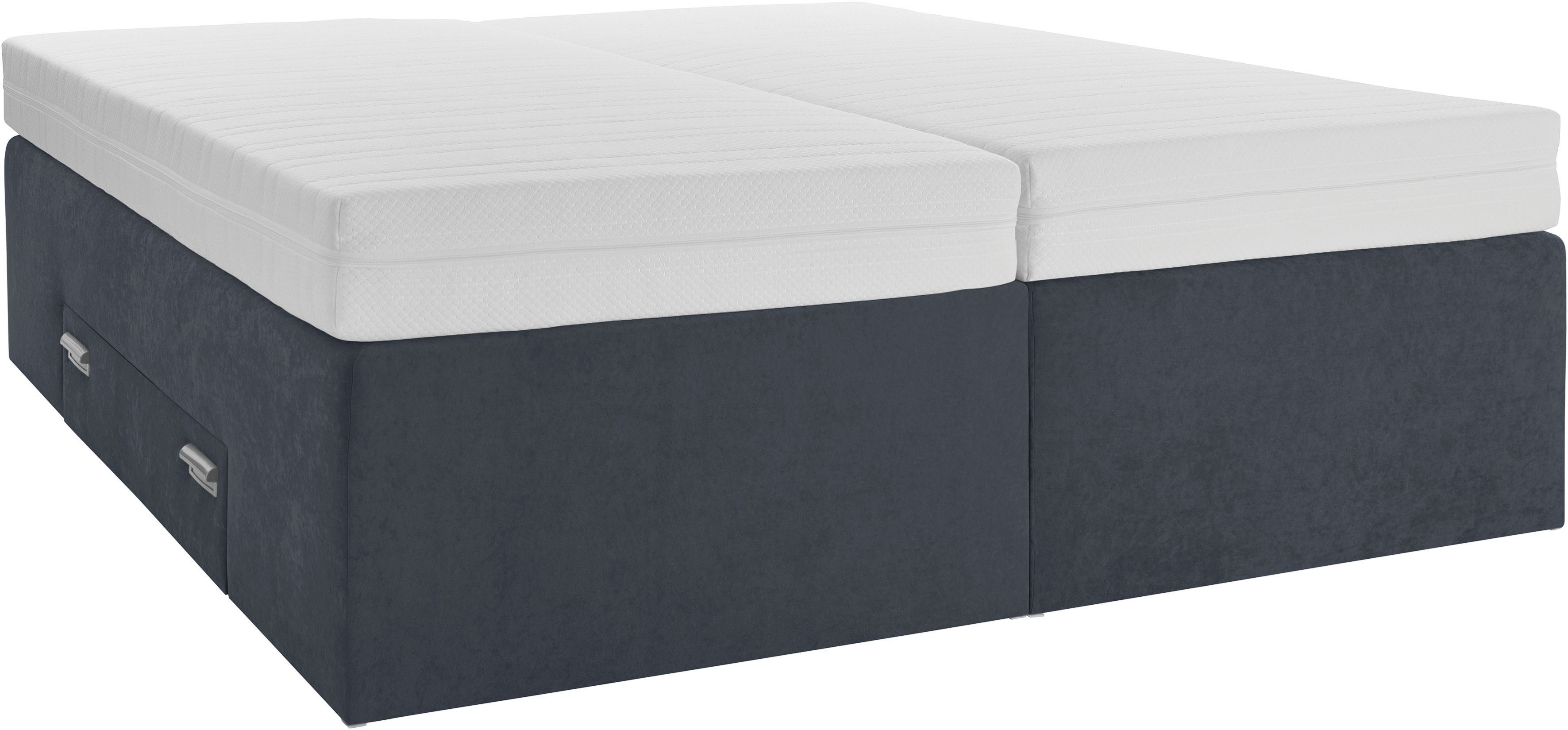 Westfalia Polsterbetten Boxspring met geïntegreerde lade, vrij plaatsbaar