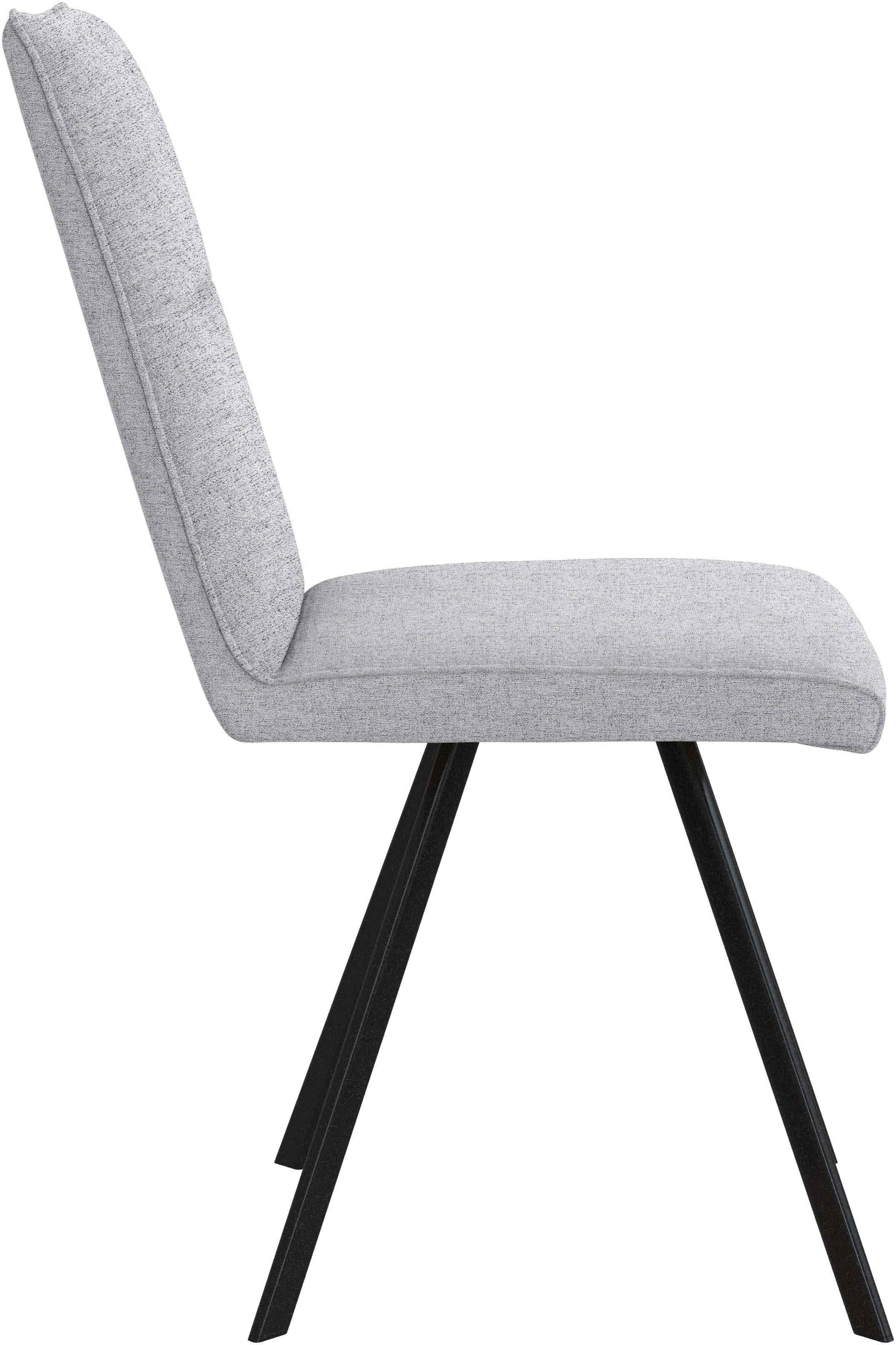 Home affaire Eethoek Sava Hoekbank met nosagvering in de zitting, massief eiken tafel (set, 4-delig)