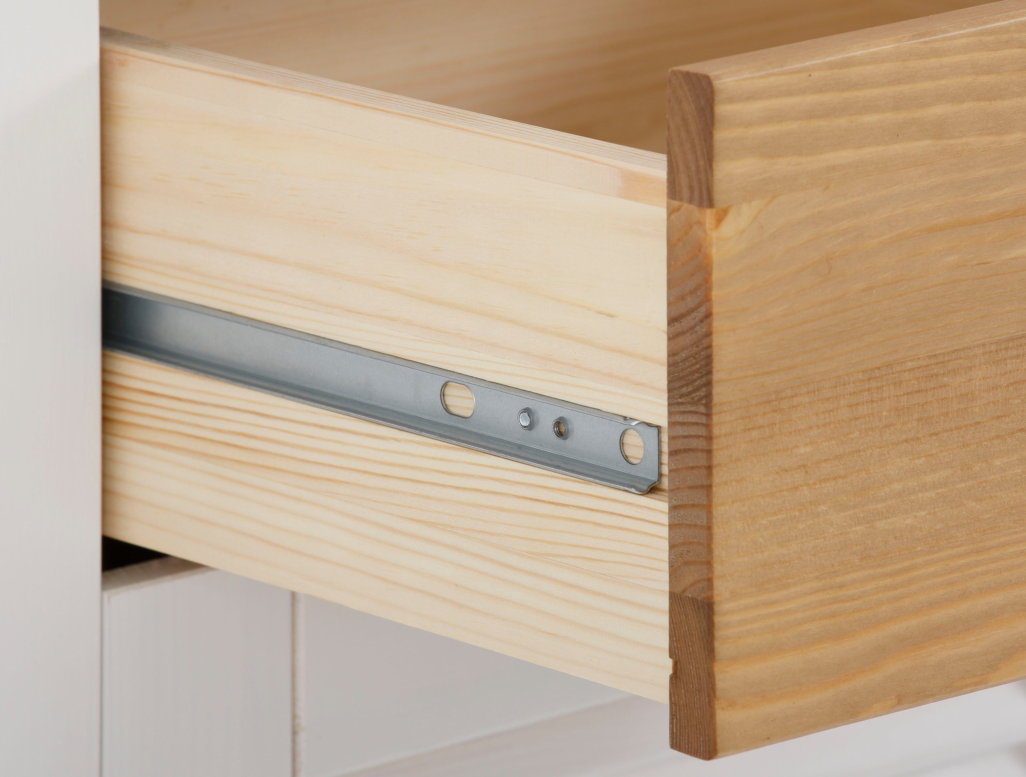 Home affaire Schoenenkast Ayanna commode voor ongeveer 9 paar schoenen Schoenenkast van massief grenen, FSC®, breedte 94 cm