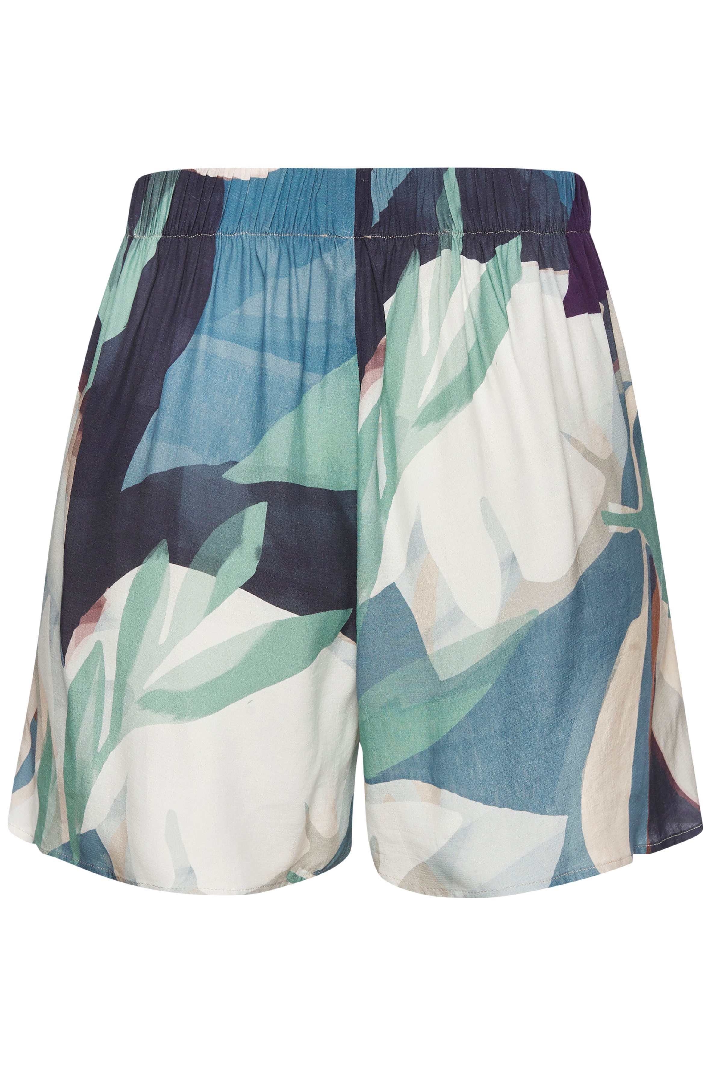 Lascana Short met praktische insteekzakken voor, korte broek met alloverprint