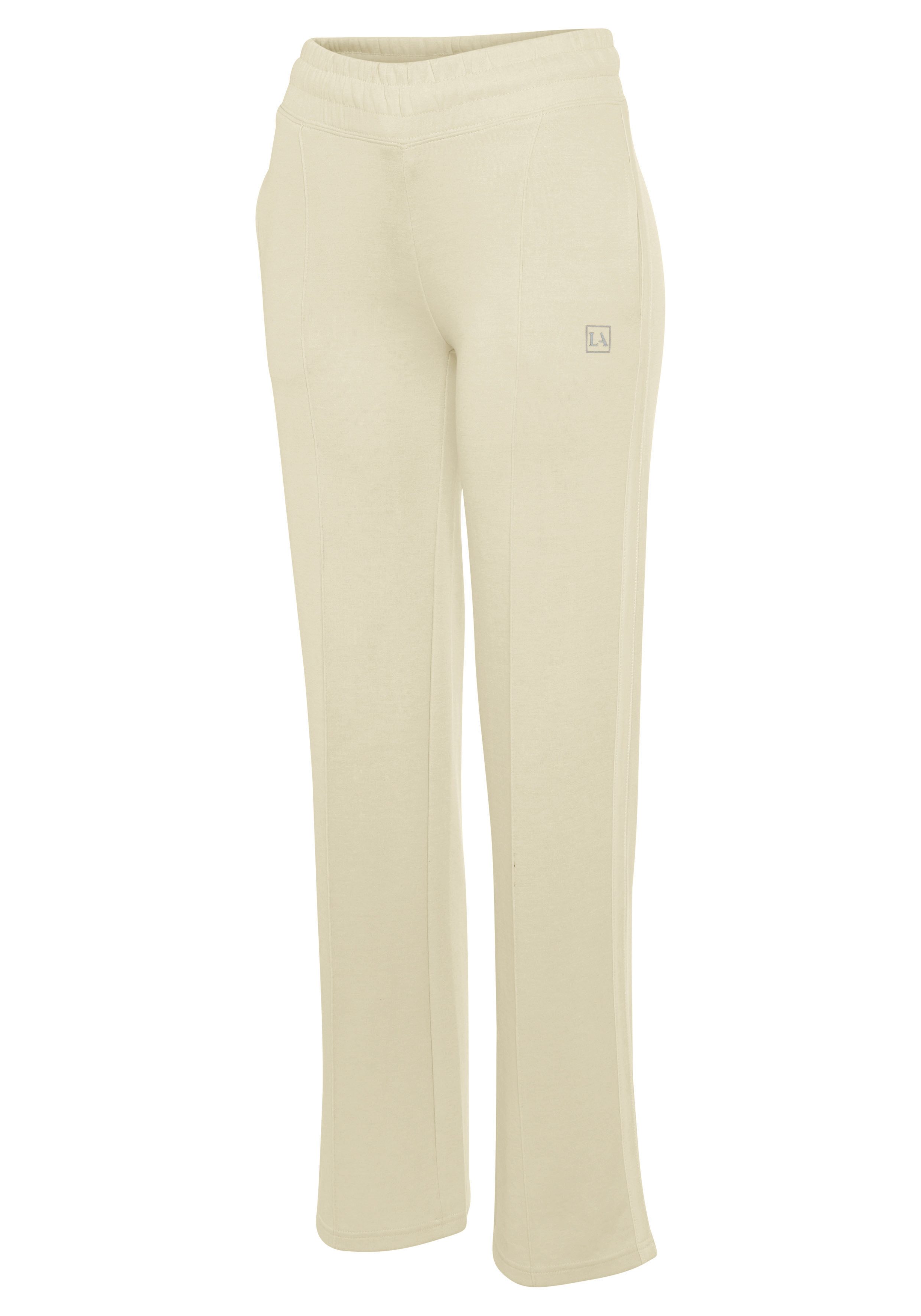 active by Lascana Jogpants met contrasterend tape