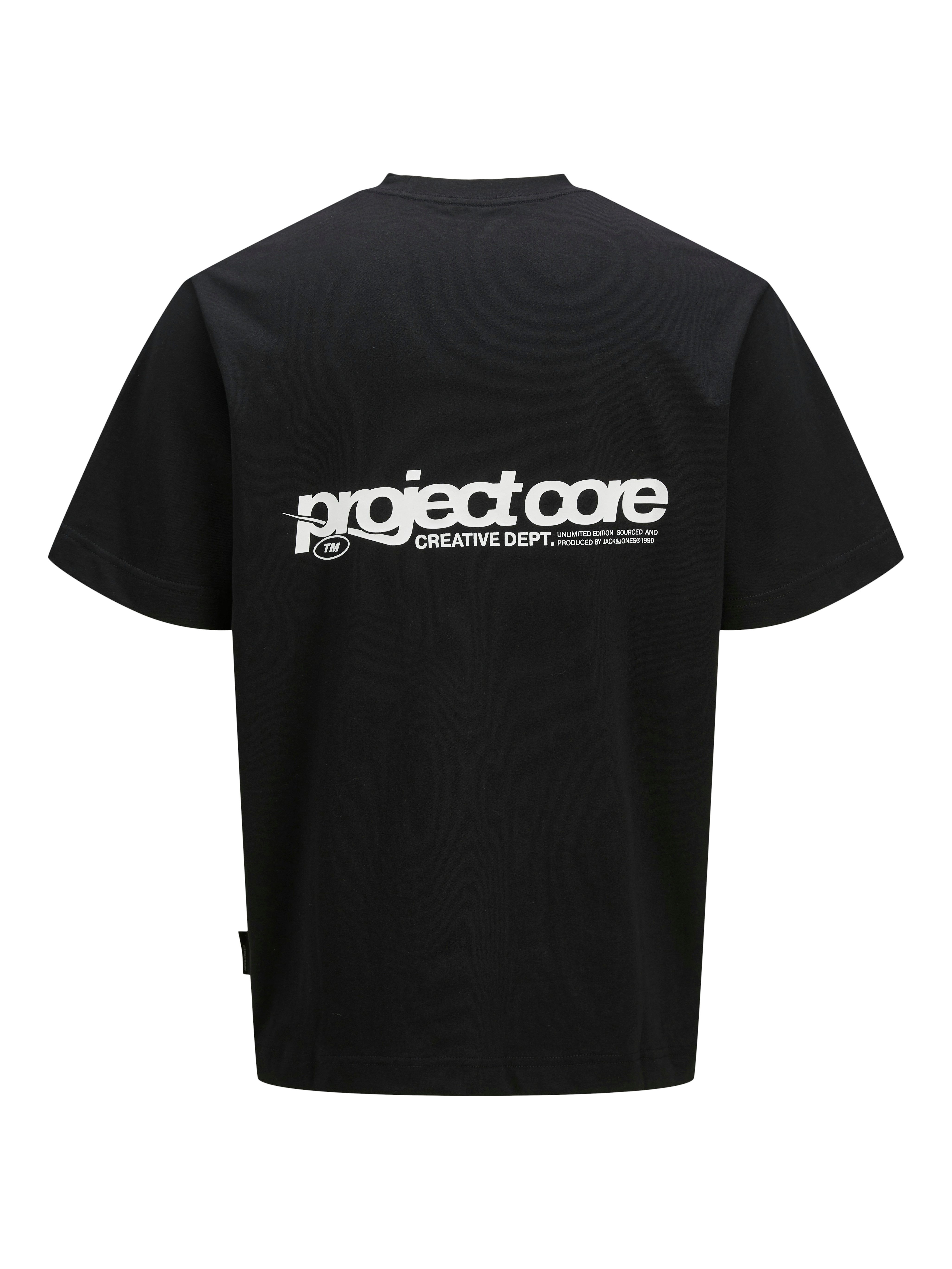 Jack & Jones T-shirt JCOUNION BACK PRINT TEE SS CREW NOOS
