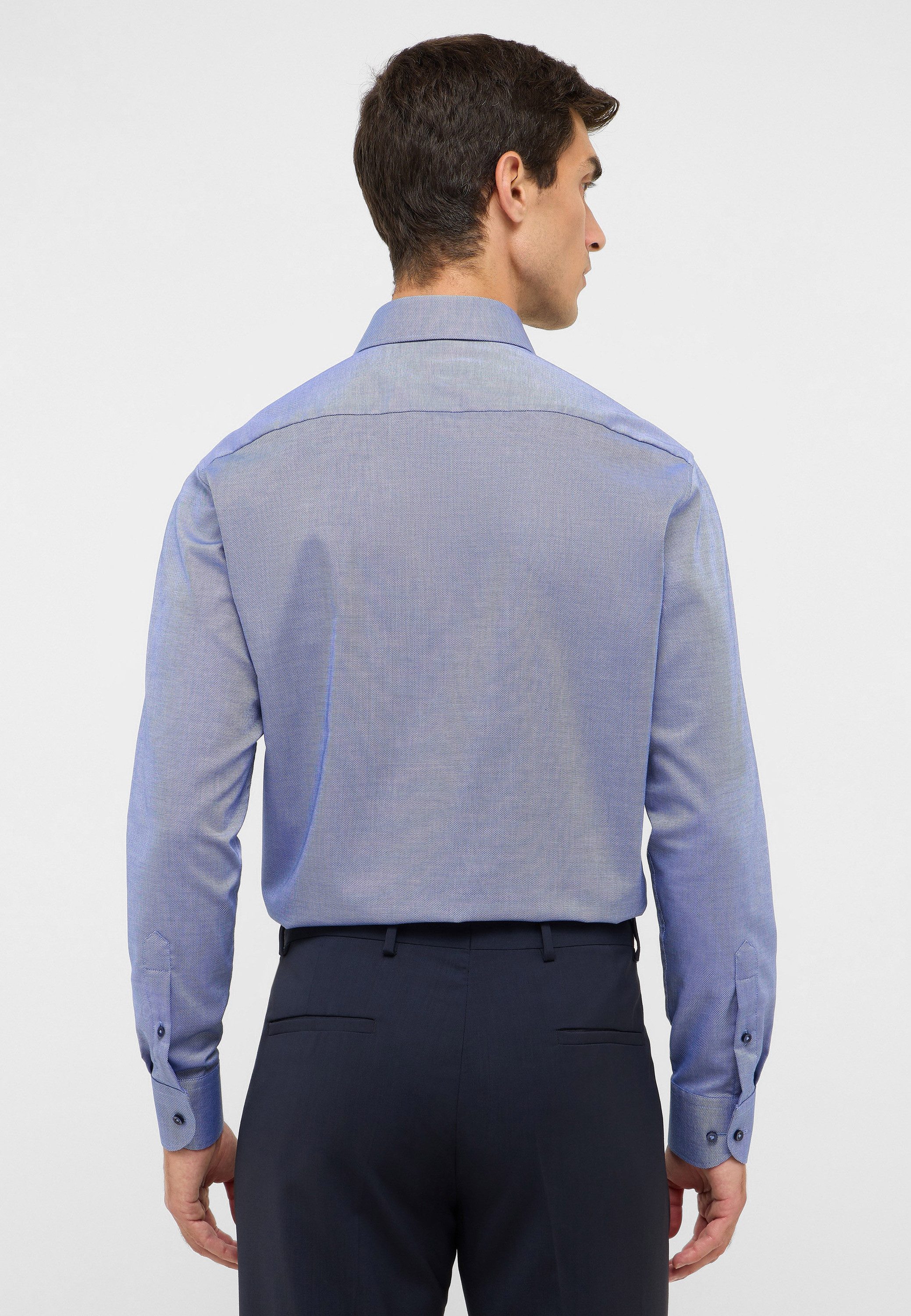 Eterna Overhemd met lange mouwen MODERN FIT NON IRON (strijkvrij)