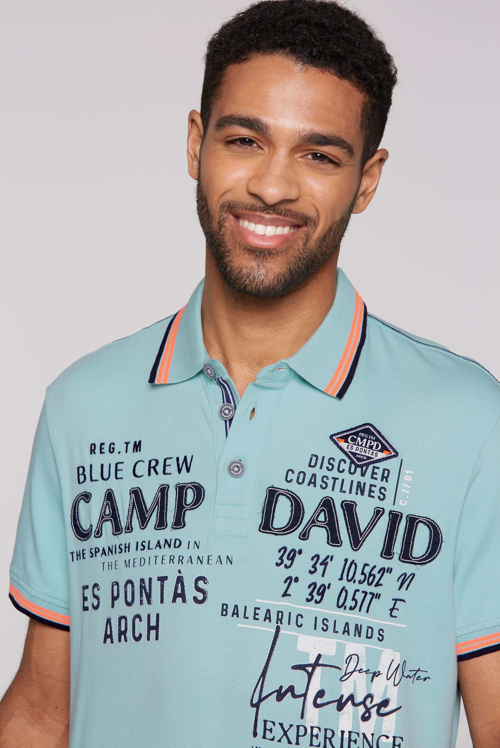 CAMP DAVID Poloshirt
