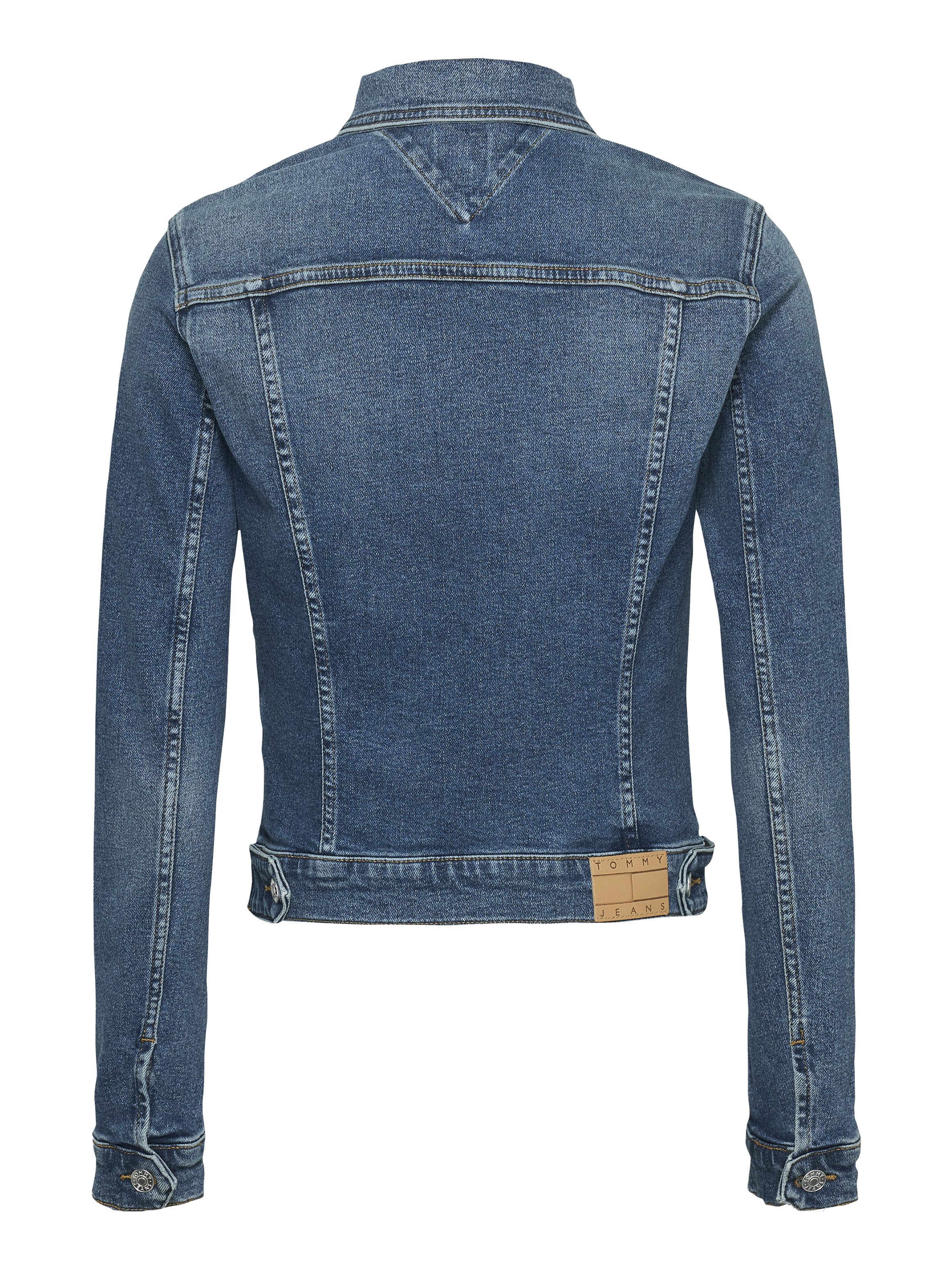 TOMMY JEANS jack VIVIANNE SKN JACKET AI1232 met typische trucker-details